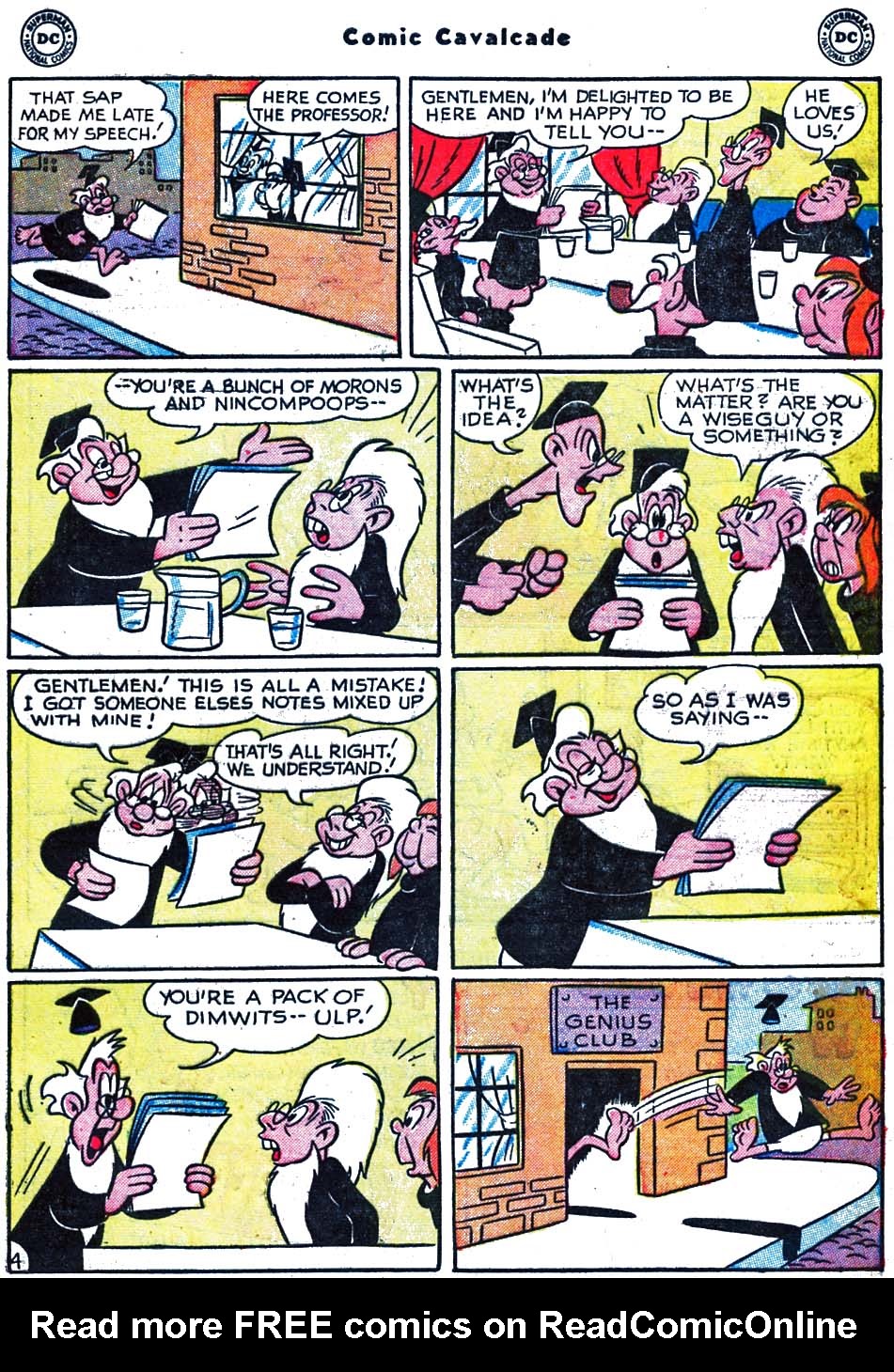 Read online Comic Cavalcade comic -  Issue #51 - 65