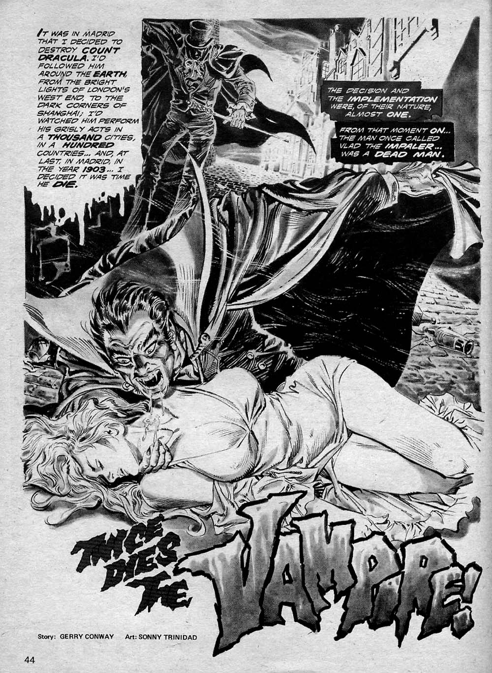 Read online Dracula Lives comic -  Issue #9 - 39