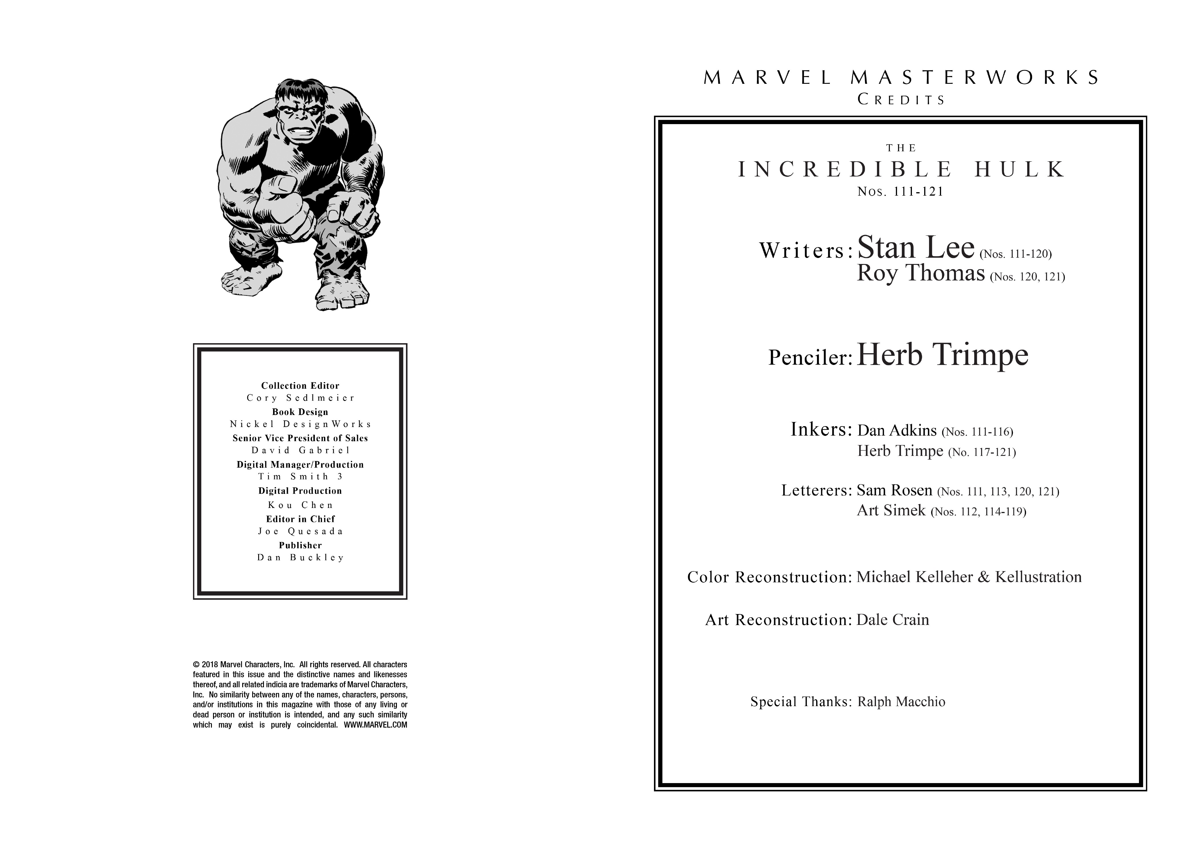 Read online Marvel Masterworks: The Incredible Hulk comic -  Issue # TPB 5 (Part 1) - 3