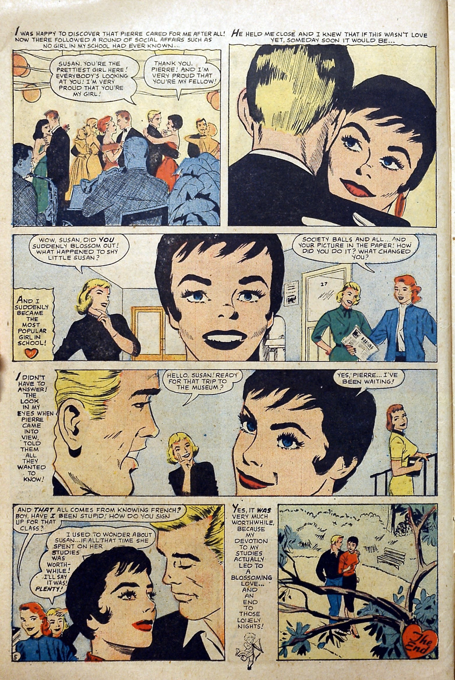 Read online Love Romances comic -  Issue #76 - 14