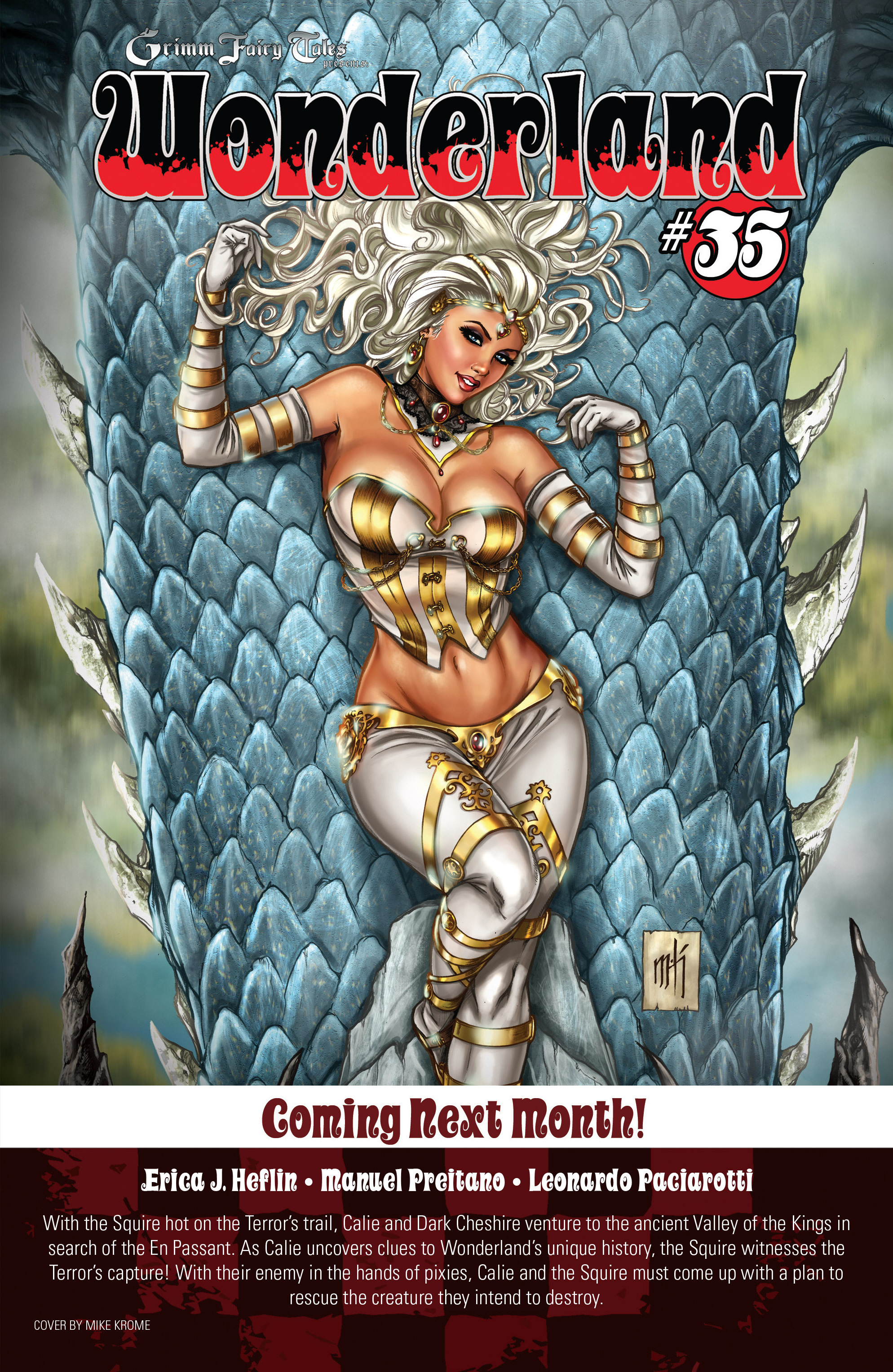 Read online Grimm Fairy Tales presents Wonderland comic -  Issue #34 - 23