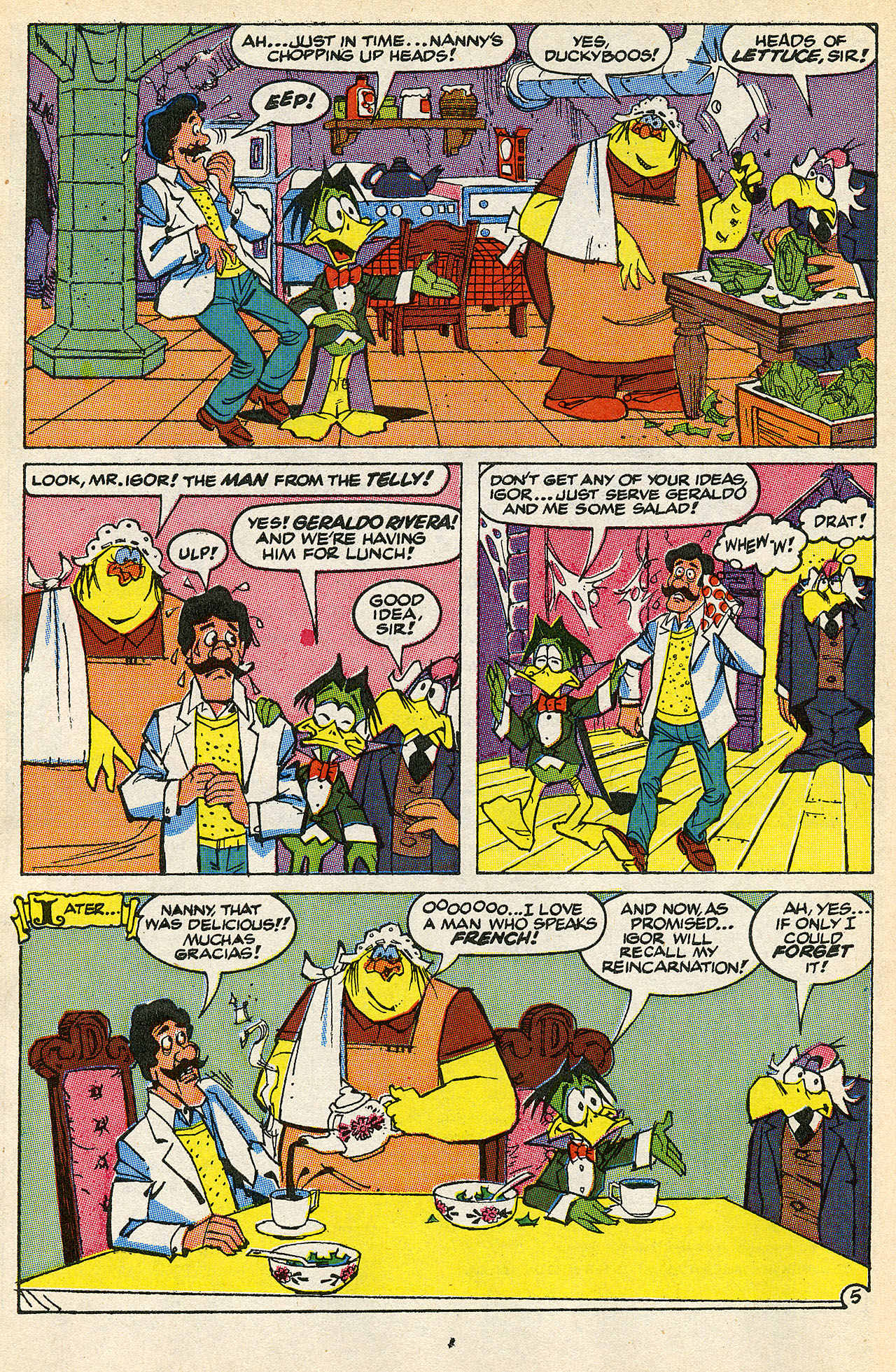 Read online Count Duckula comic -  Issue #8 - 8