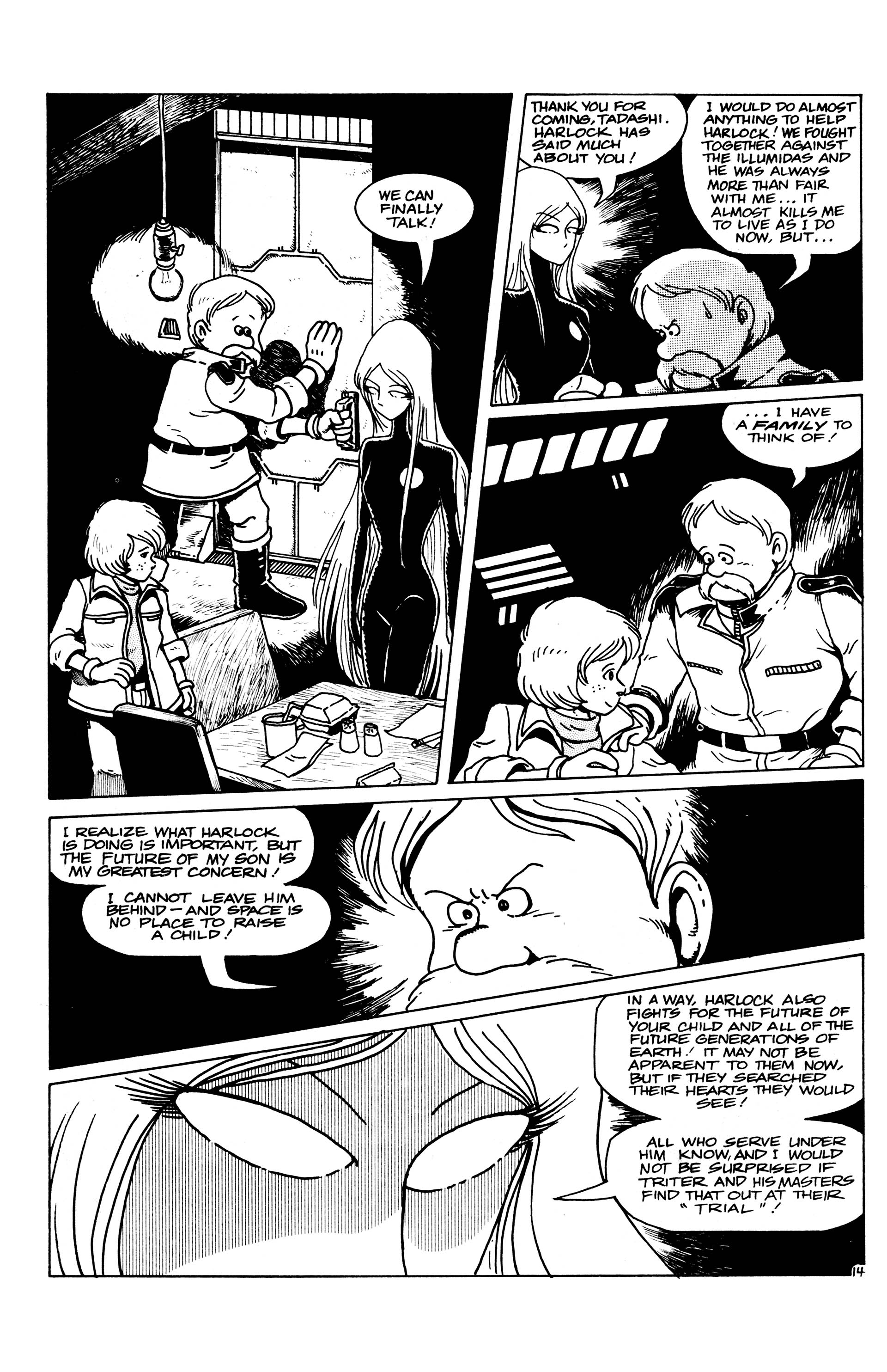 Read online Captain Harlock comic -  Issue #1 - 16
