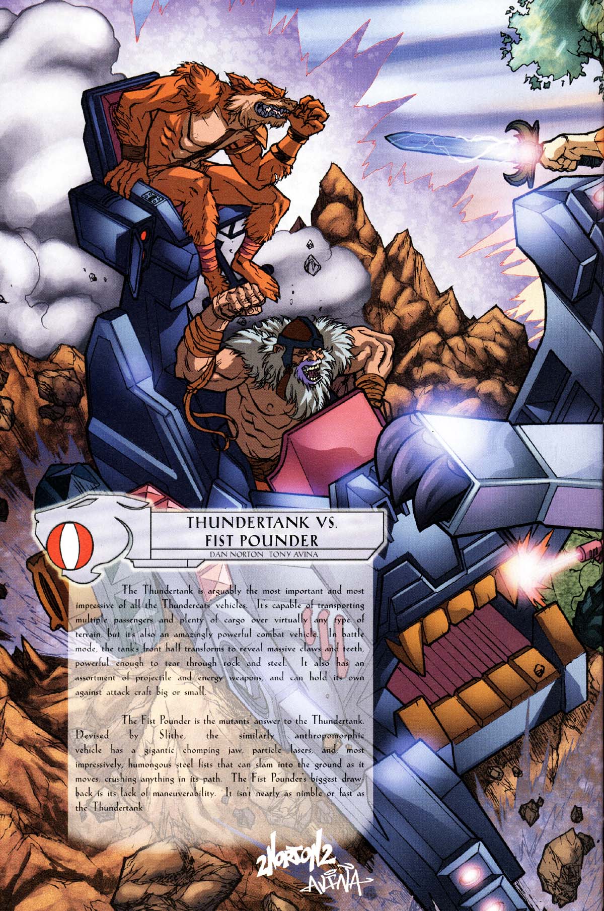 Read online ThunderCats Sourcebook comic -  Issue # Full - 22