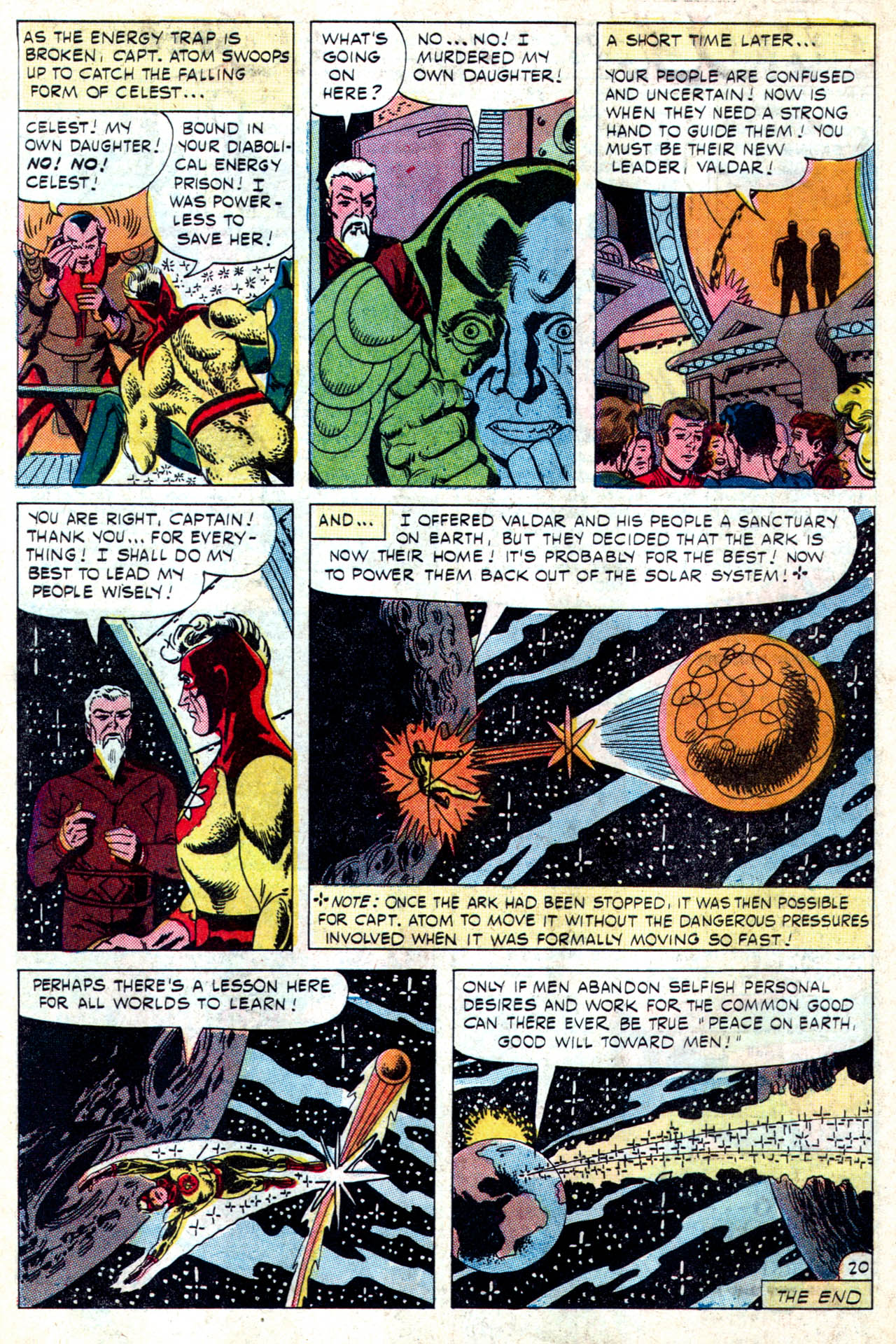 Read online Captain Atom (1965) comic -  Issue #80 - 28