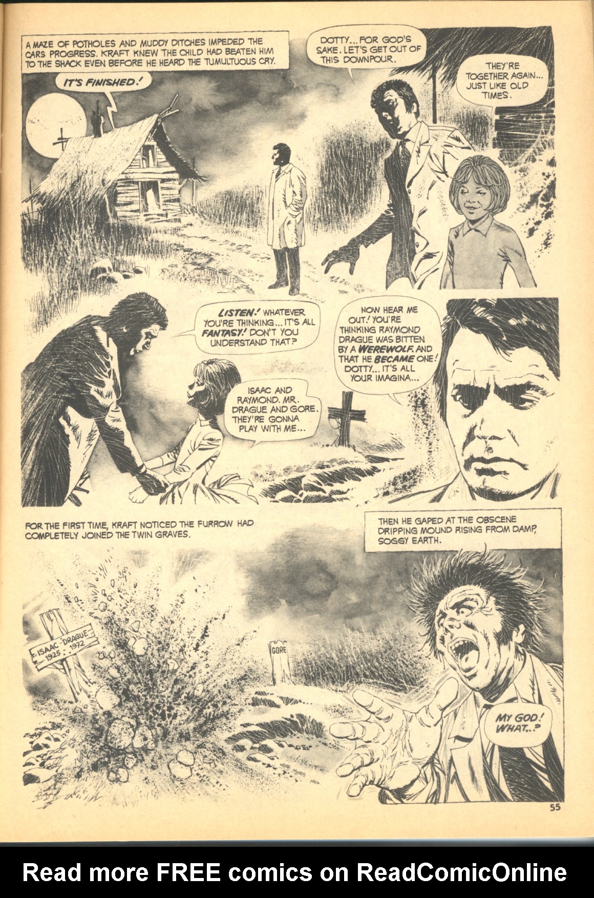 Read online Creepy (1964) comic -  Issue #51 - 55