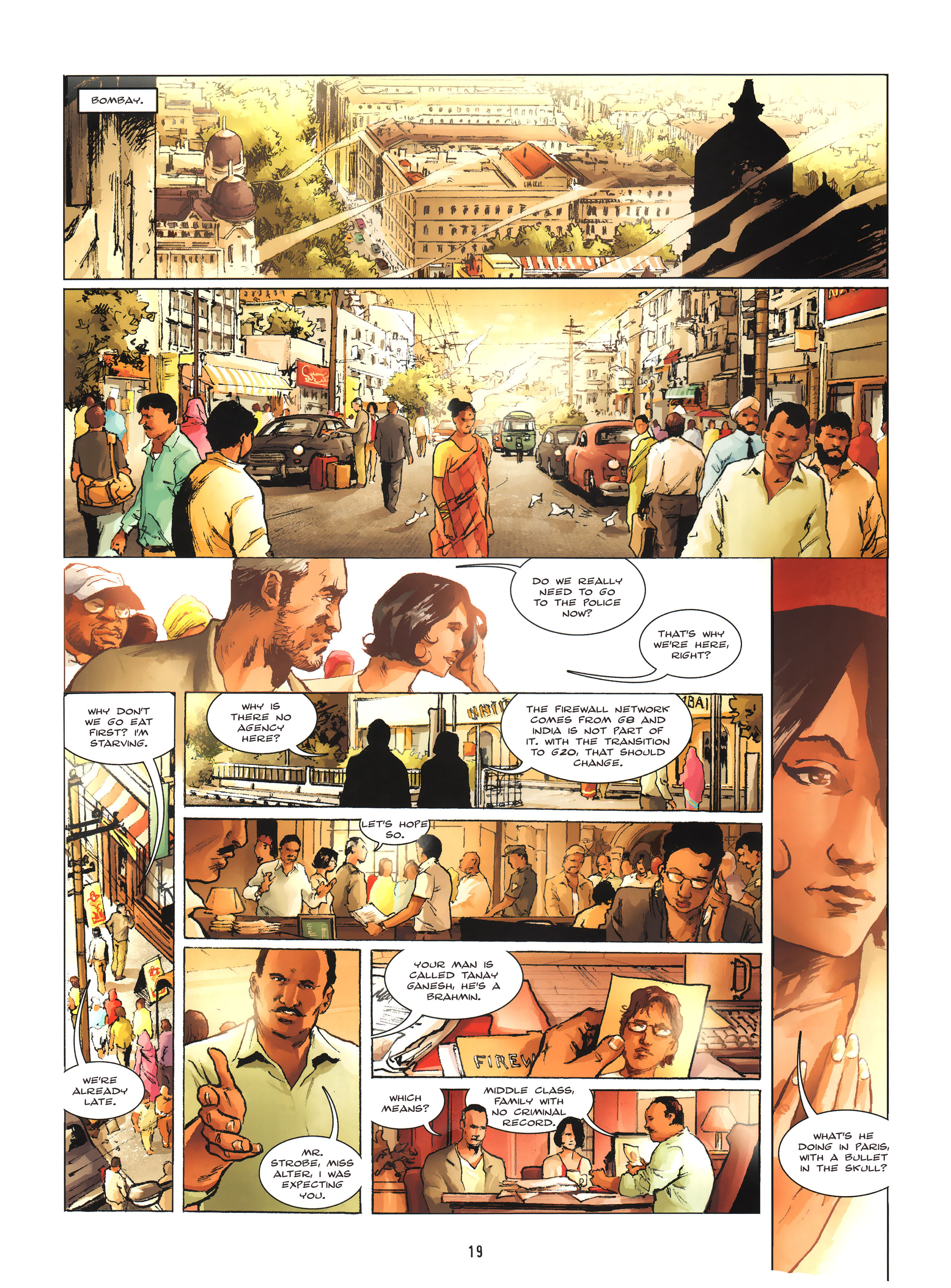 Read online Firewall comic -  Issue #2 - 20