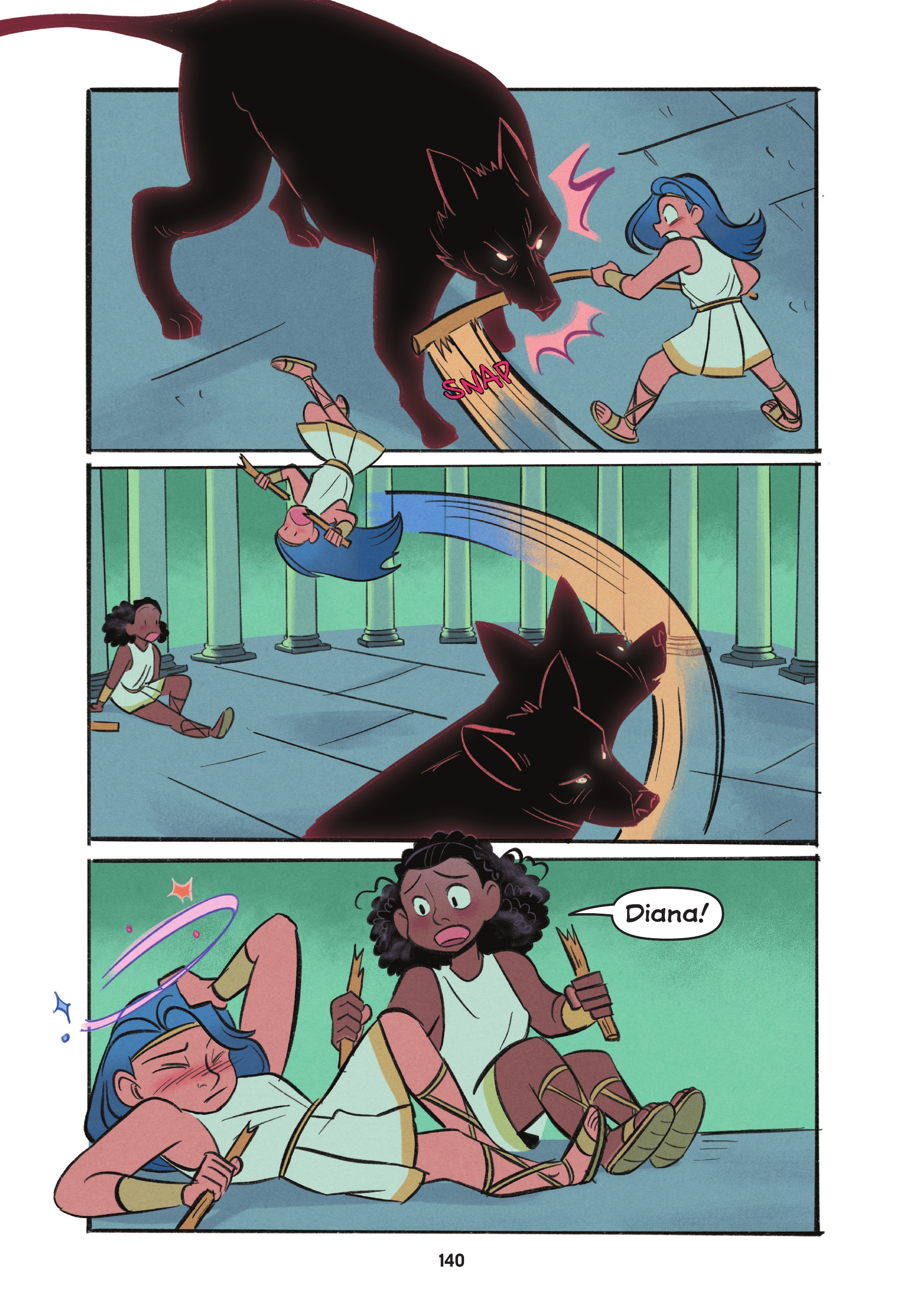Read online Diana and Nubia: Princesses of the Amazons comic -  Issue # TPB (Part 2) - 37
