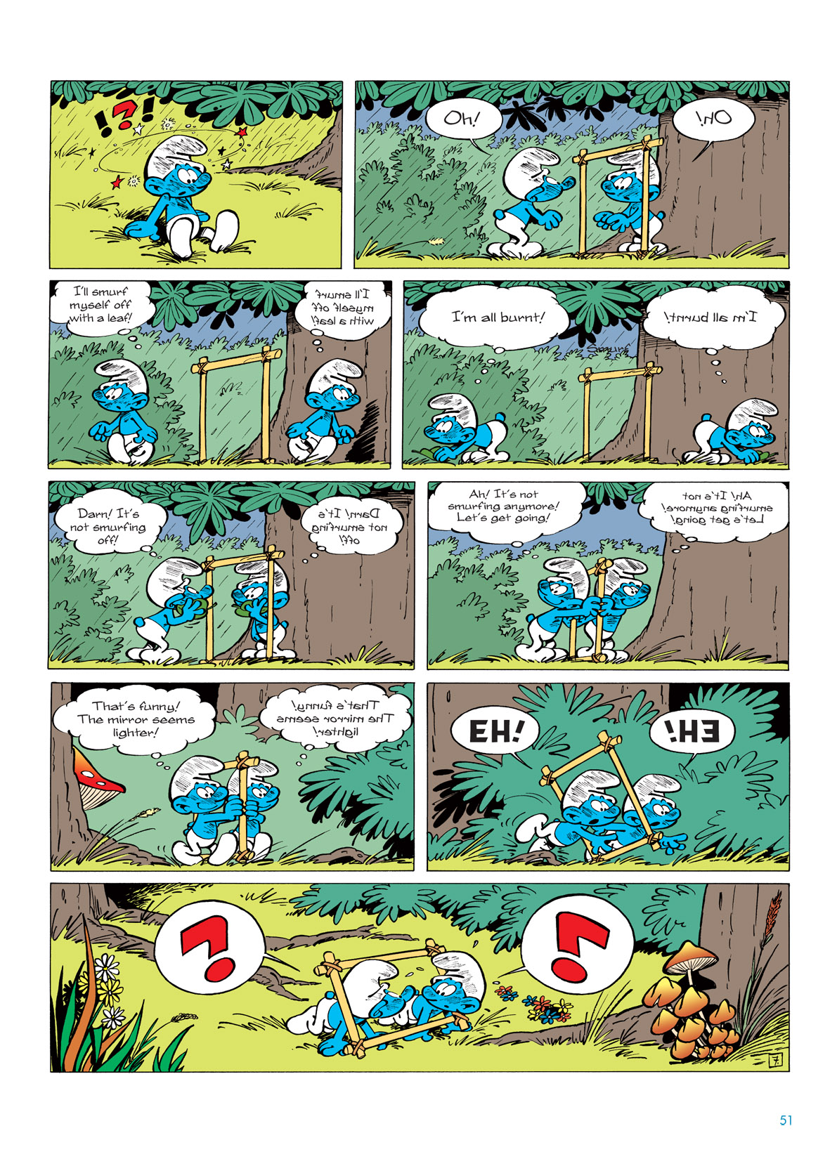 Read online The Smurfs comic -  Issue #5 - 51