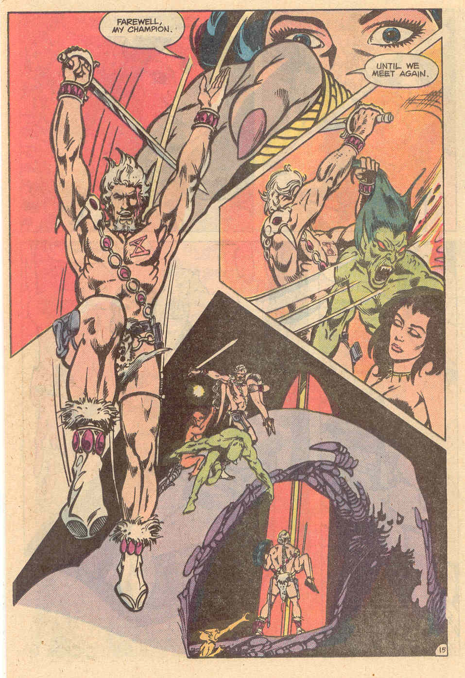 Read online Warlord (1976) comic -  Issue #46 - 16