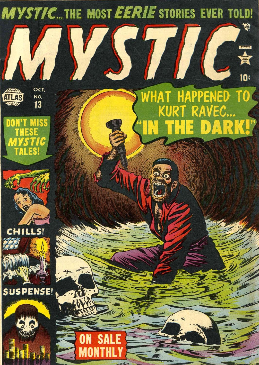 Read online Mystic (1951) comic -  Issue #13 - 1