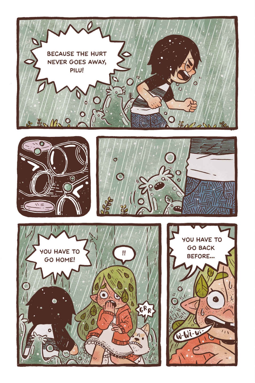Read online Pilu of the Woods comic -  Issue # TPB (Part 1) - 92