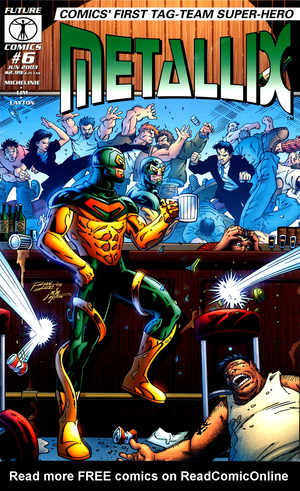 Read online Metallix comic -  Issue #6 - 1