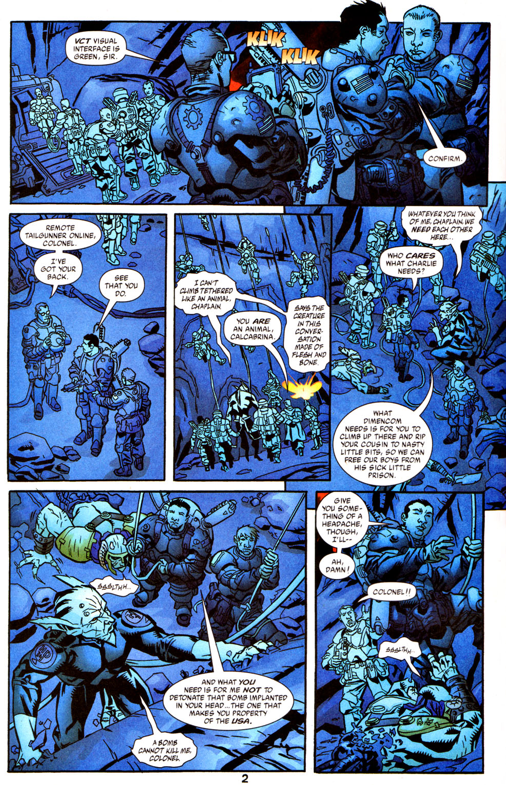 Read online Human Defense Corps comic -  Issue #5 - 3