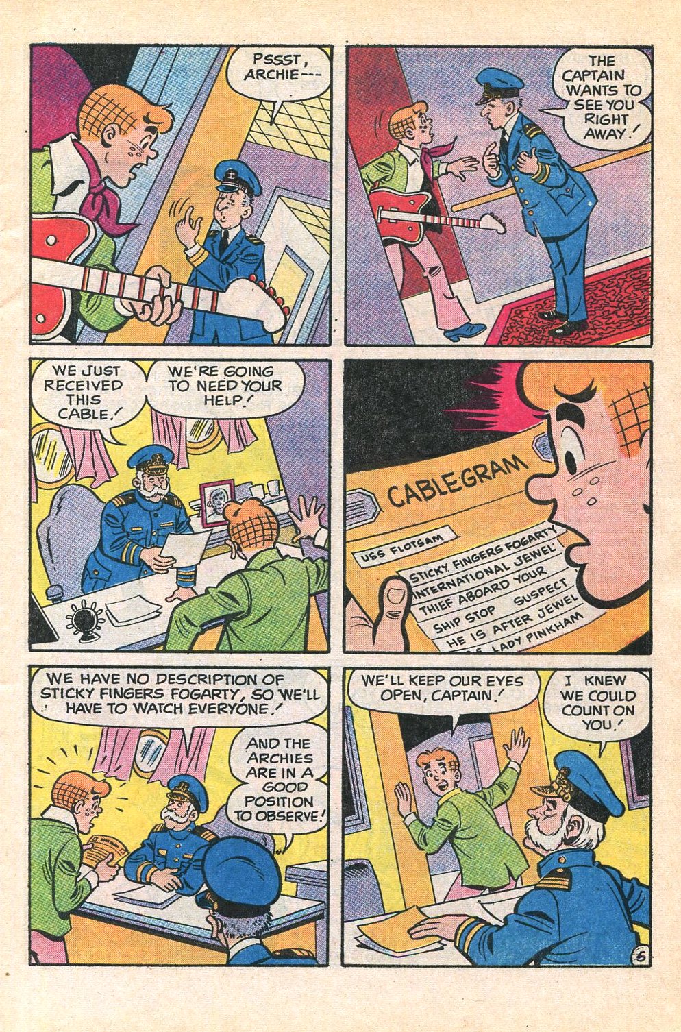 Read online Archie's TV Laugh-Out comic -  Issue #11 - 7