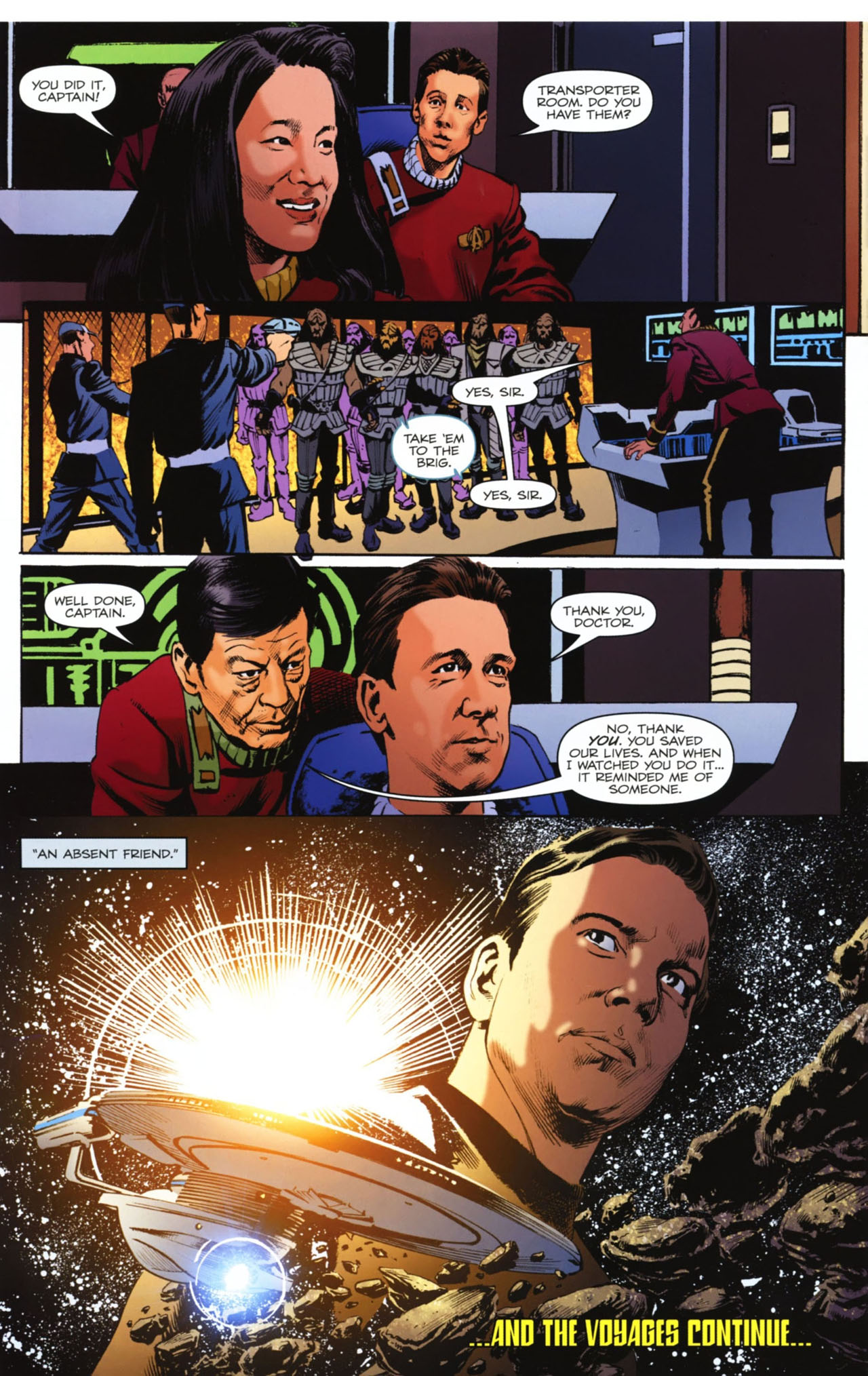 Read online Star Trek: Captain's Log comic -  Issue # Issue Harriman - 24