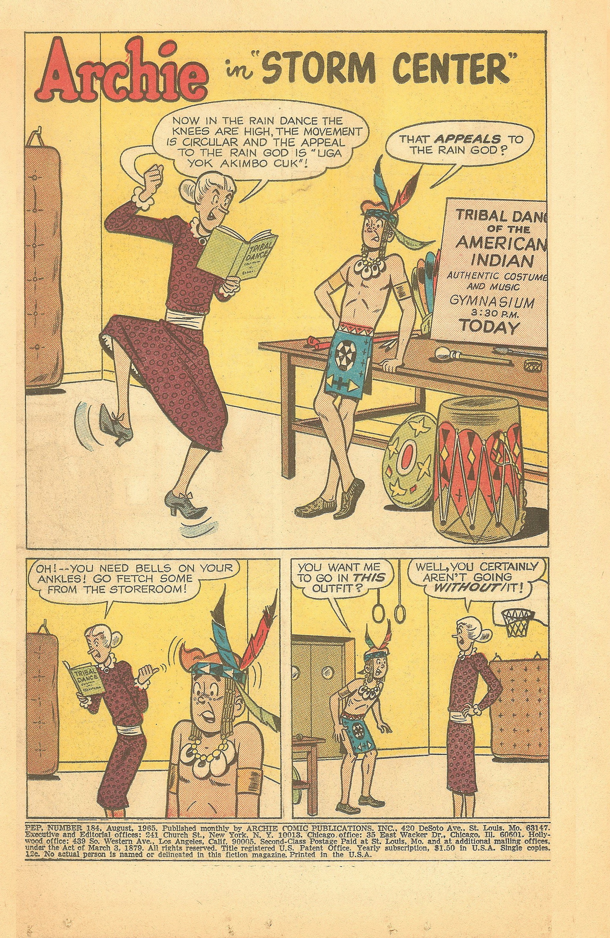 Read online Pep Comics comic -  Issue #184 - 3
