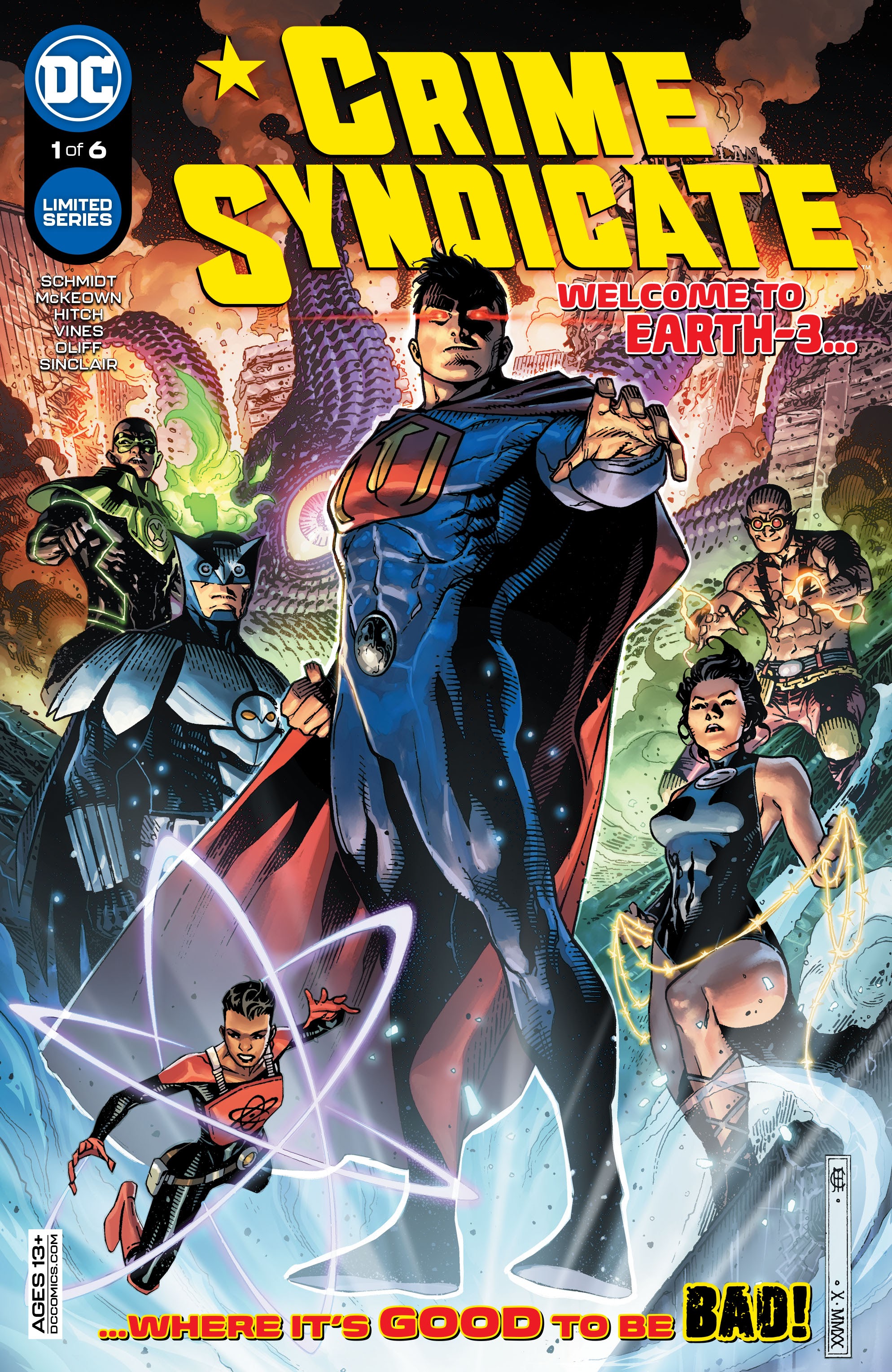 Read online Crime Syndicate comic -  Issue #1 - 1