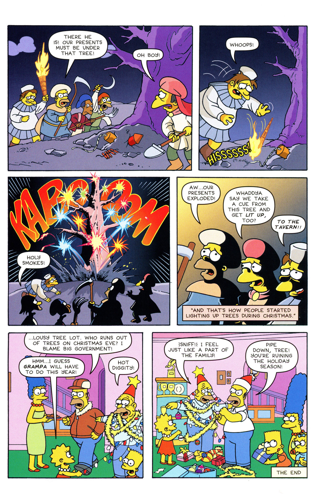 Read online The Simpsons Winter Wingding comic -  Issue #7 - 36