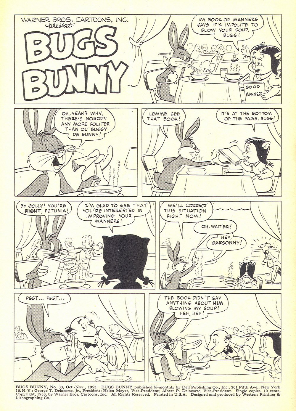 Read online Bugs Bunny comic -  Issue #33 - 2