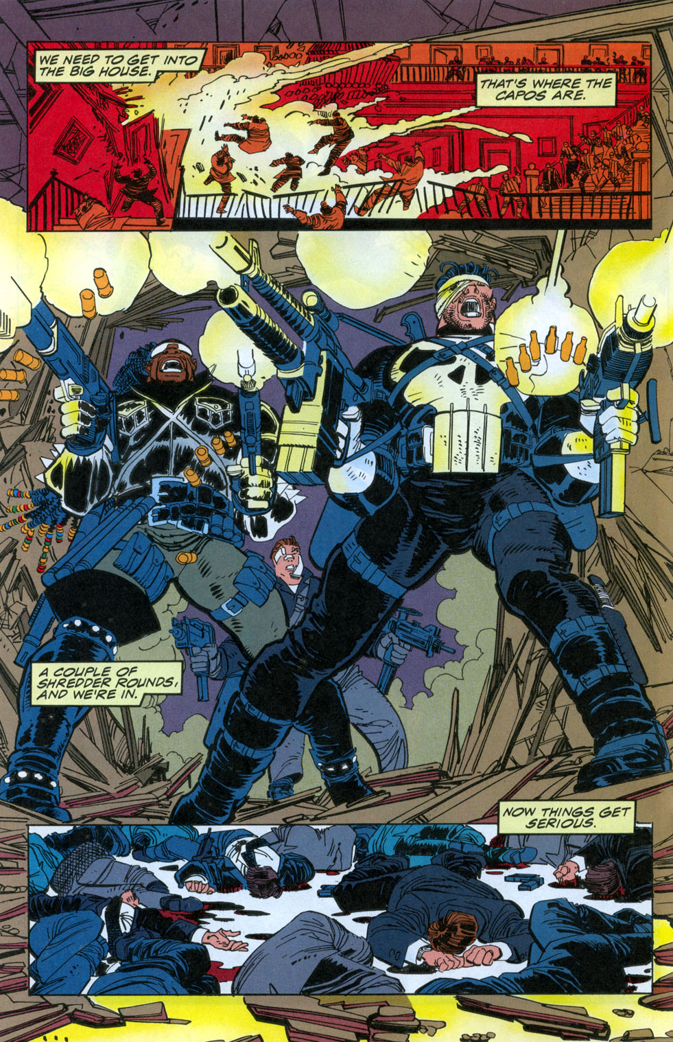 Read online The Punisher War Zone comic -  Issue #6 - 14