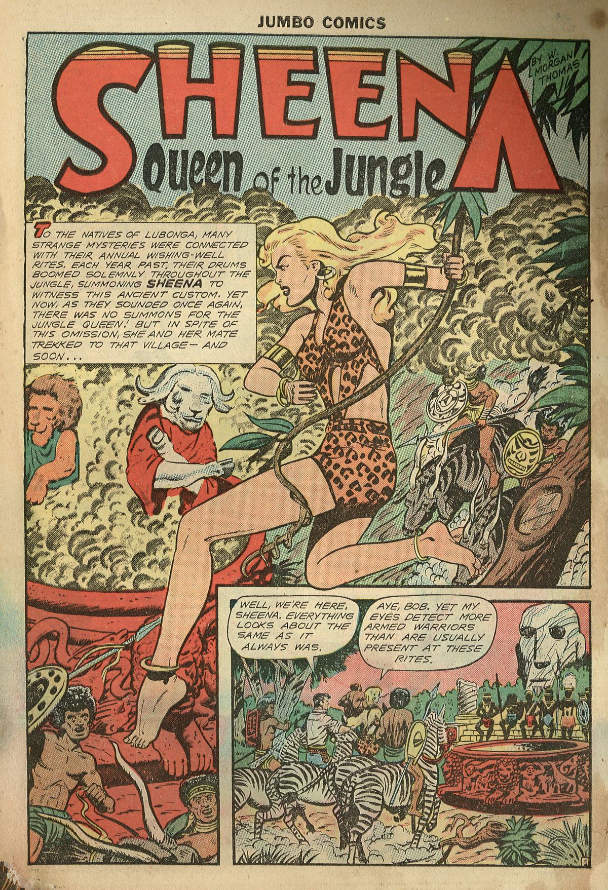 Read online Jumbo Comics comic -  Issue #124 - 3