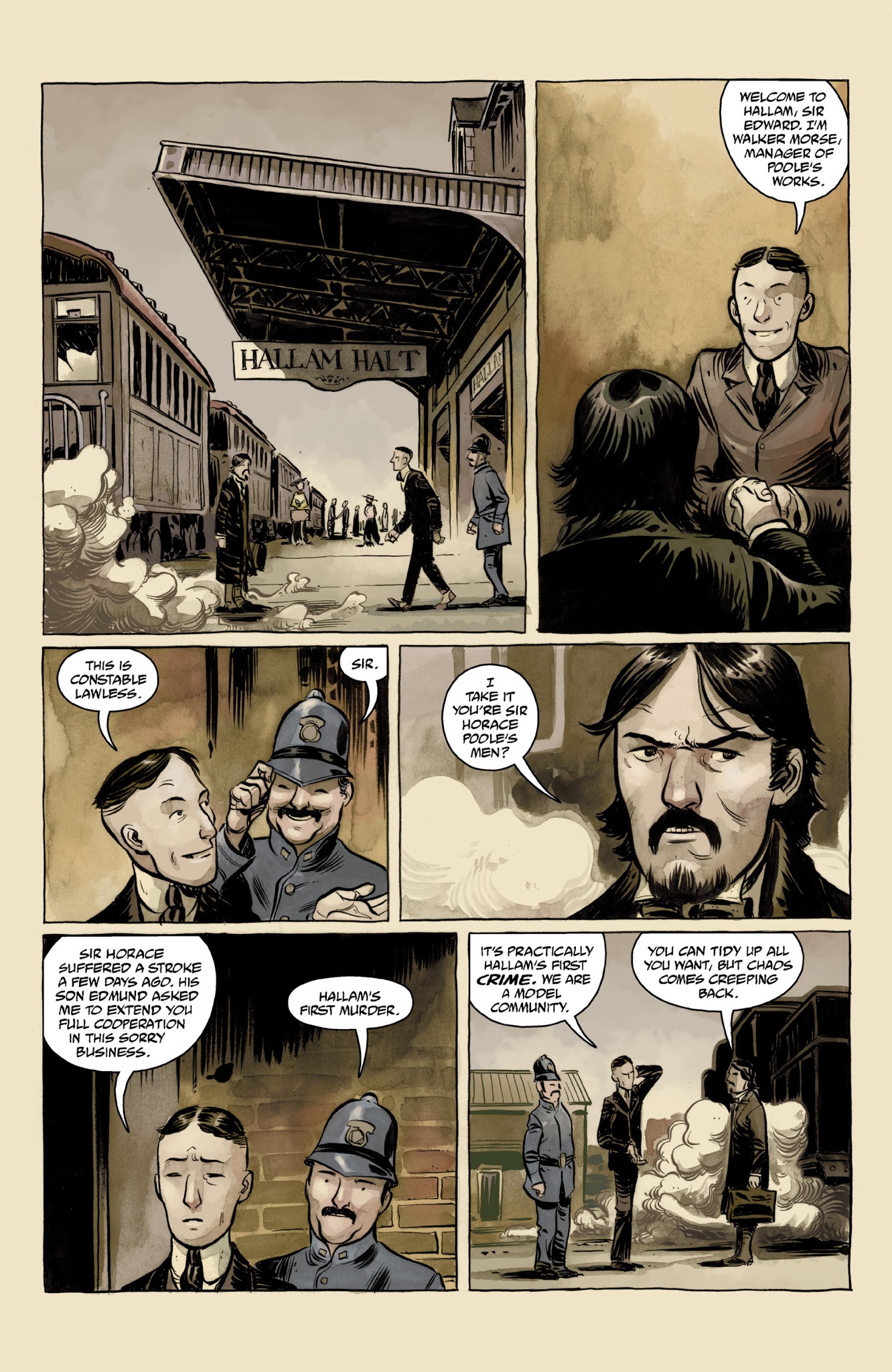 Read online Sir Edward Grey, Witchfinder: The Mysteries of Unland comic -  Issue # TPB - 14