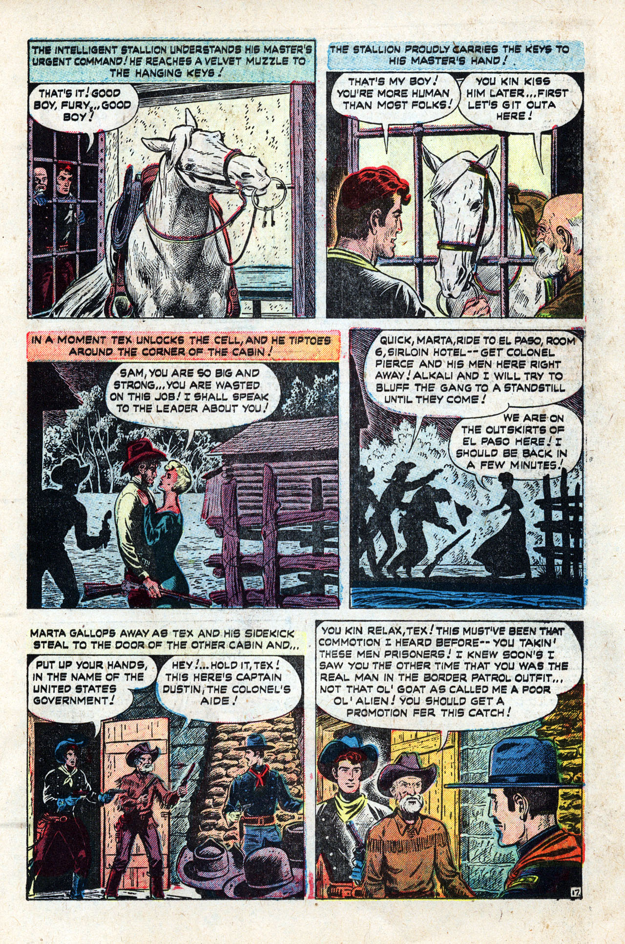 Read online Tex Taylor comic -  Issue #9 - 19