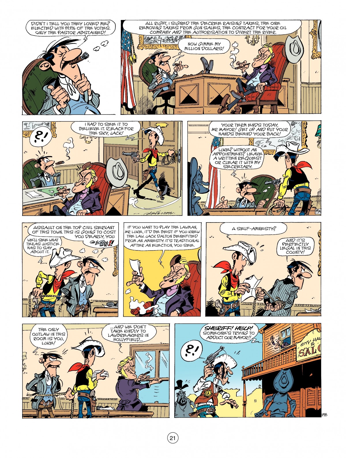 Read online A Lucky Luke Adventure comic -  Issue #42 - 21