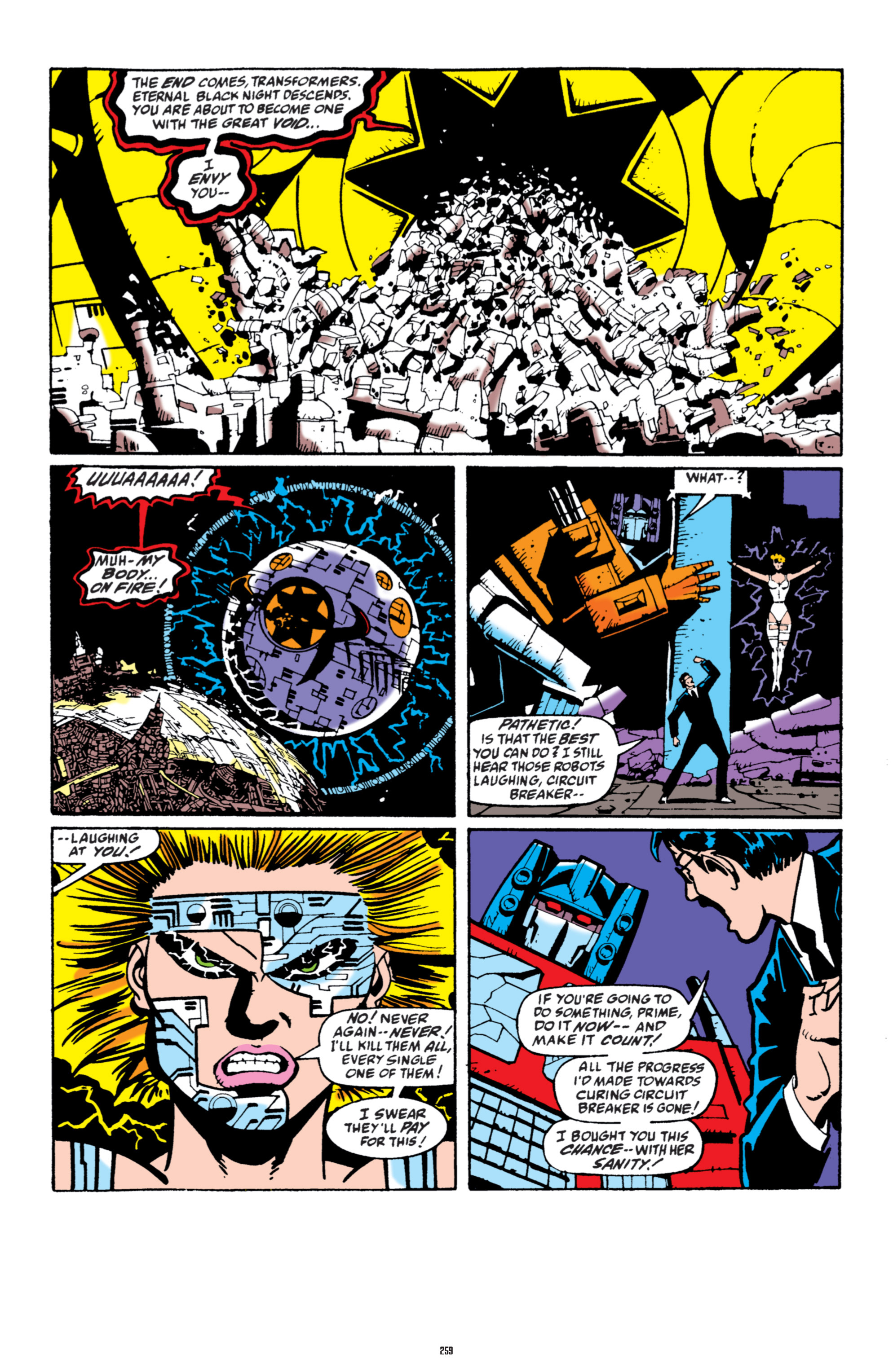 Read online The Transformers Classics comic -  Issue # TPB 6 - 256