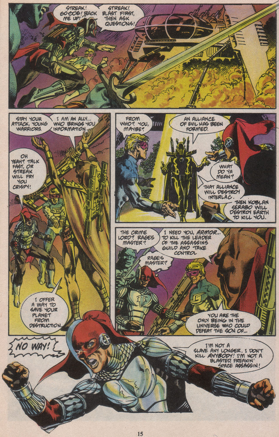 Read online Armor comic -  Issue #13 - 16