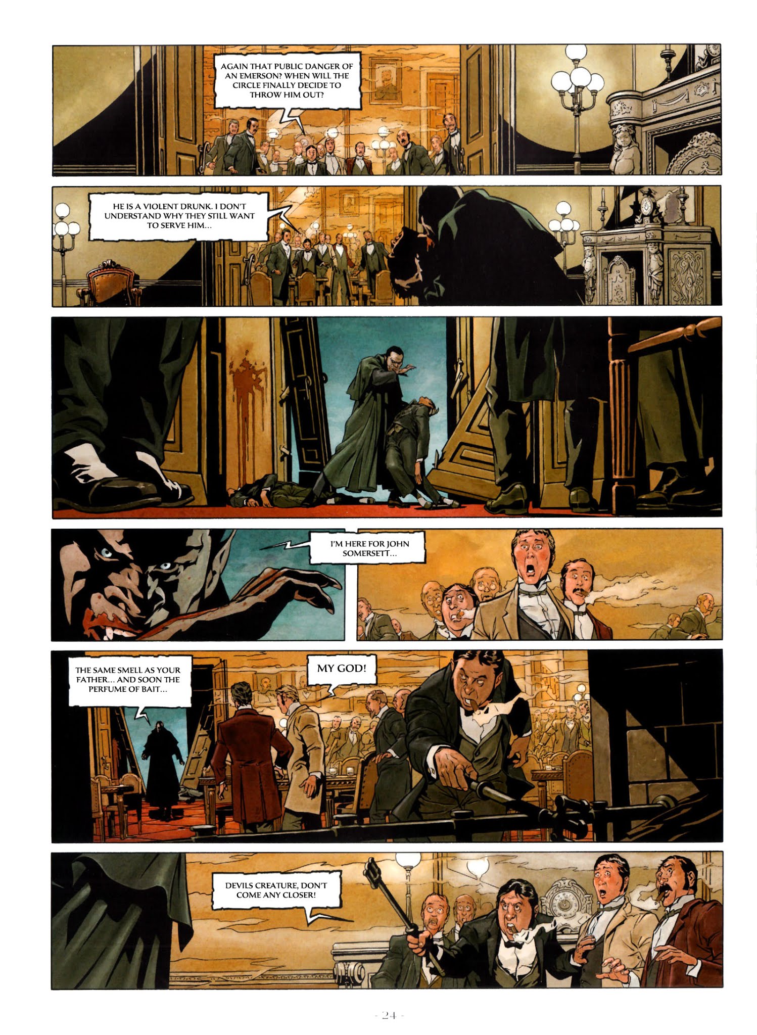 Read online Sherlock Holmes and the Vampires of London comic -  Issue # TPB - 25