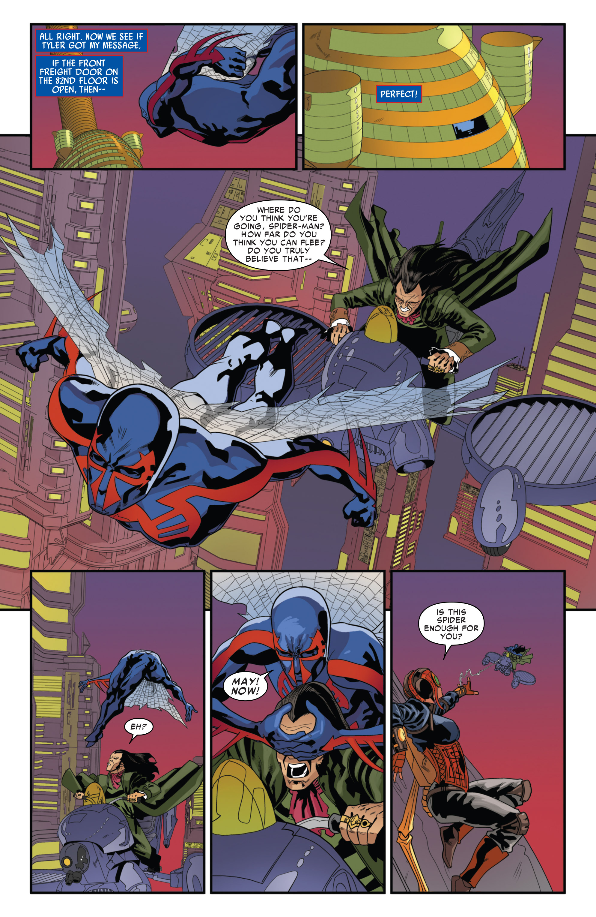 Read online Spider-Man 2099 (2014) comic -  Issue #6 - 21