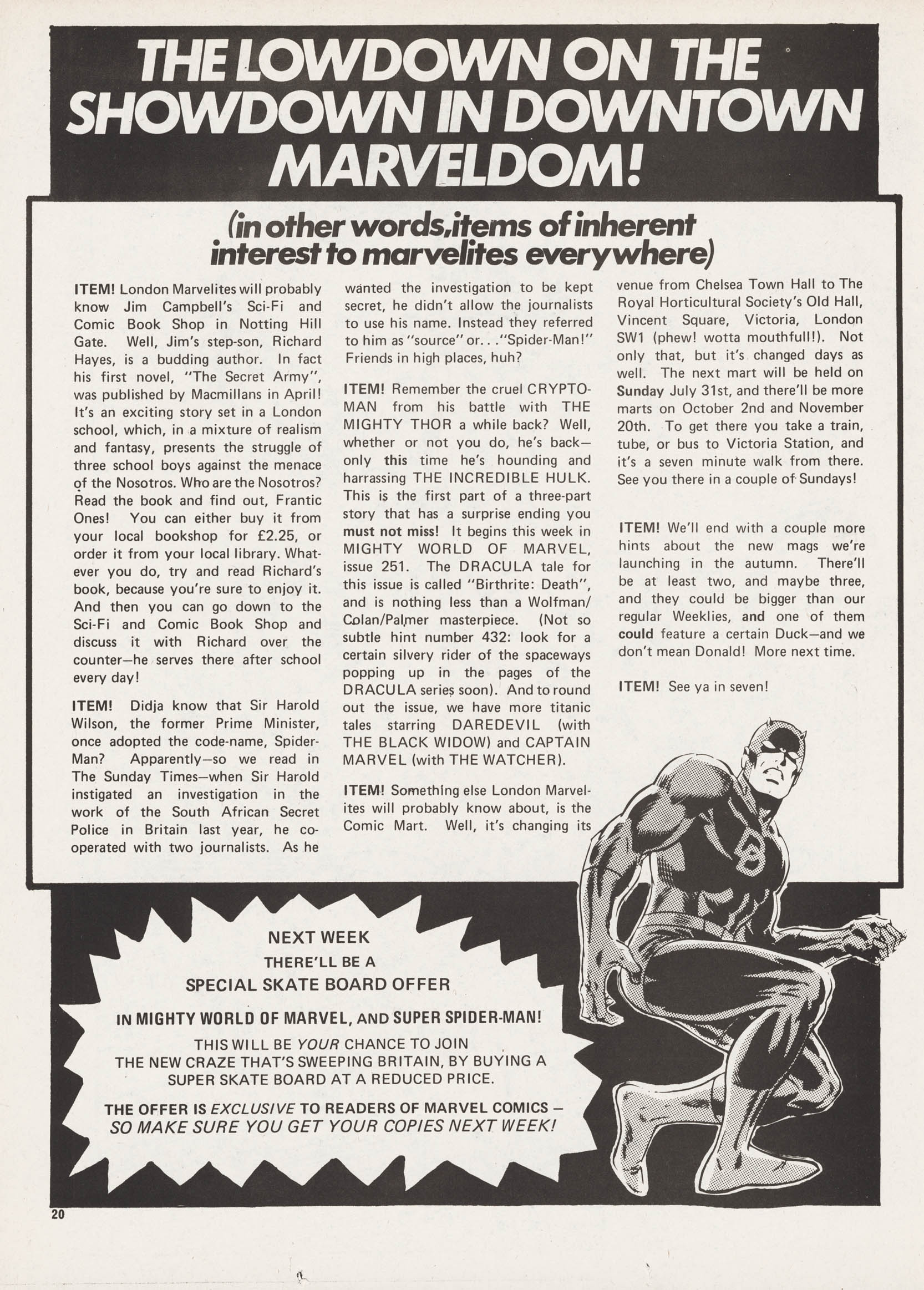 Read online Super Spider-Man and Captain Britain comic -  Issue #232 - 19