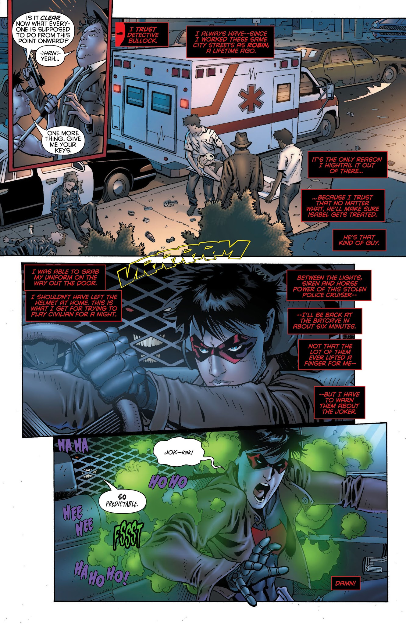 Read online The Joker: Death of the Family comic -  Issue # TPB - 210