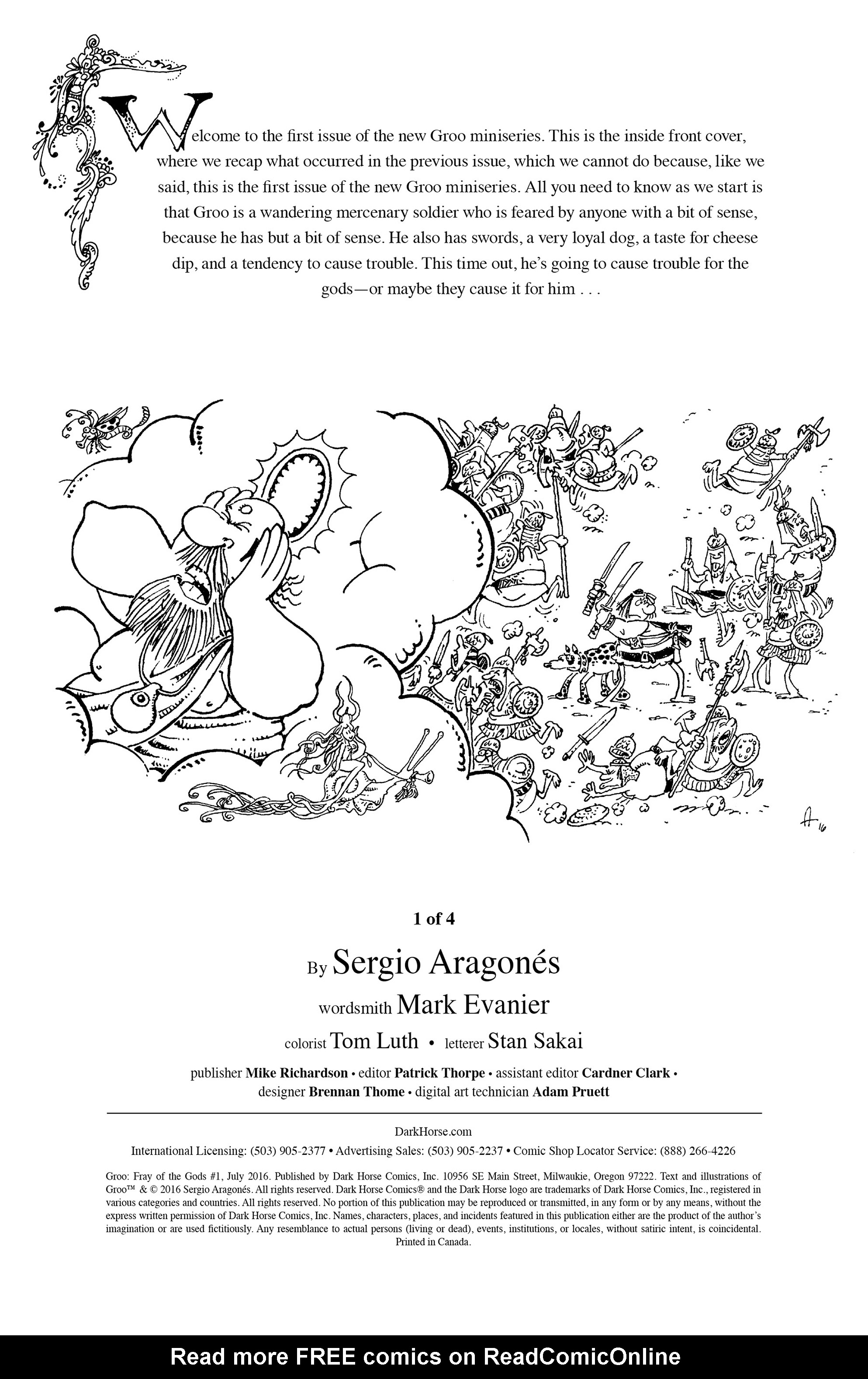Read online Groo: Fray of the Gods comic -  Issue #1 - 2
