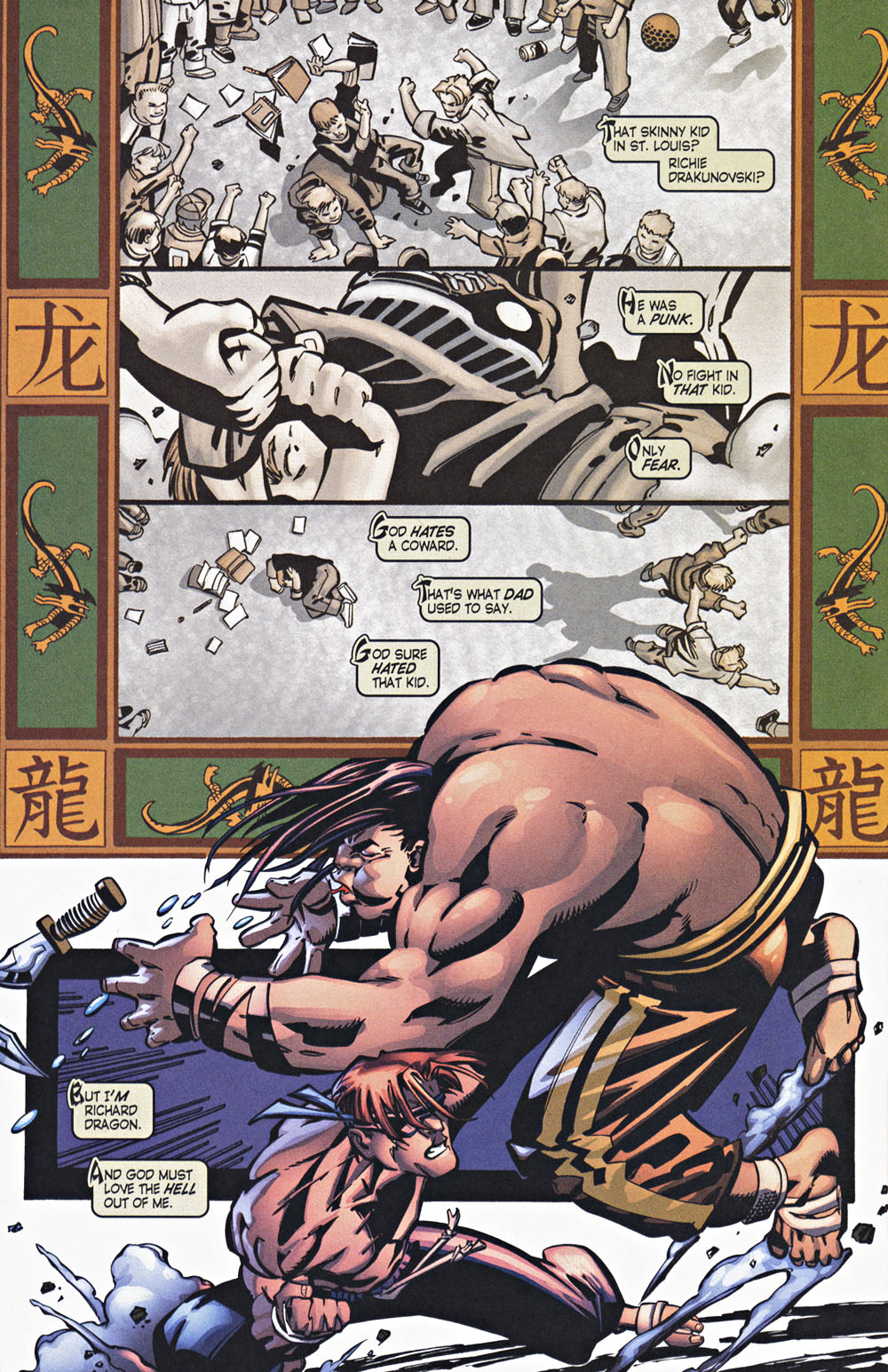 Read online Richard Dragon comic -  Issue #1 - 5
