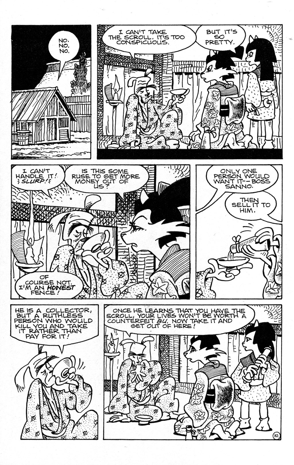 Read online Usagi Yojimbo (1996) comic -  Issue #92 - 12