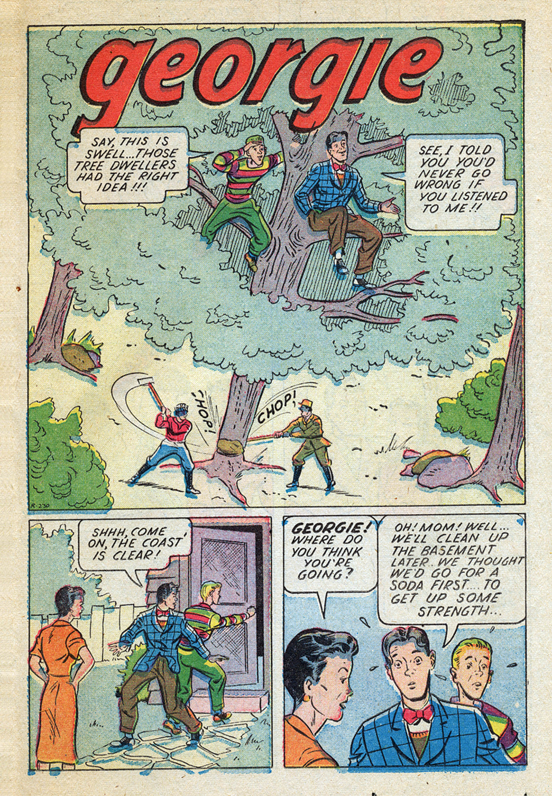 Read online Georgie Comics (1945) comic -  Issue #4 - 27