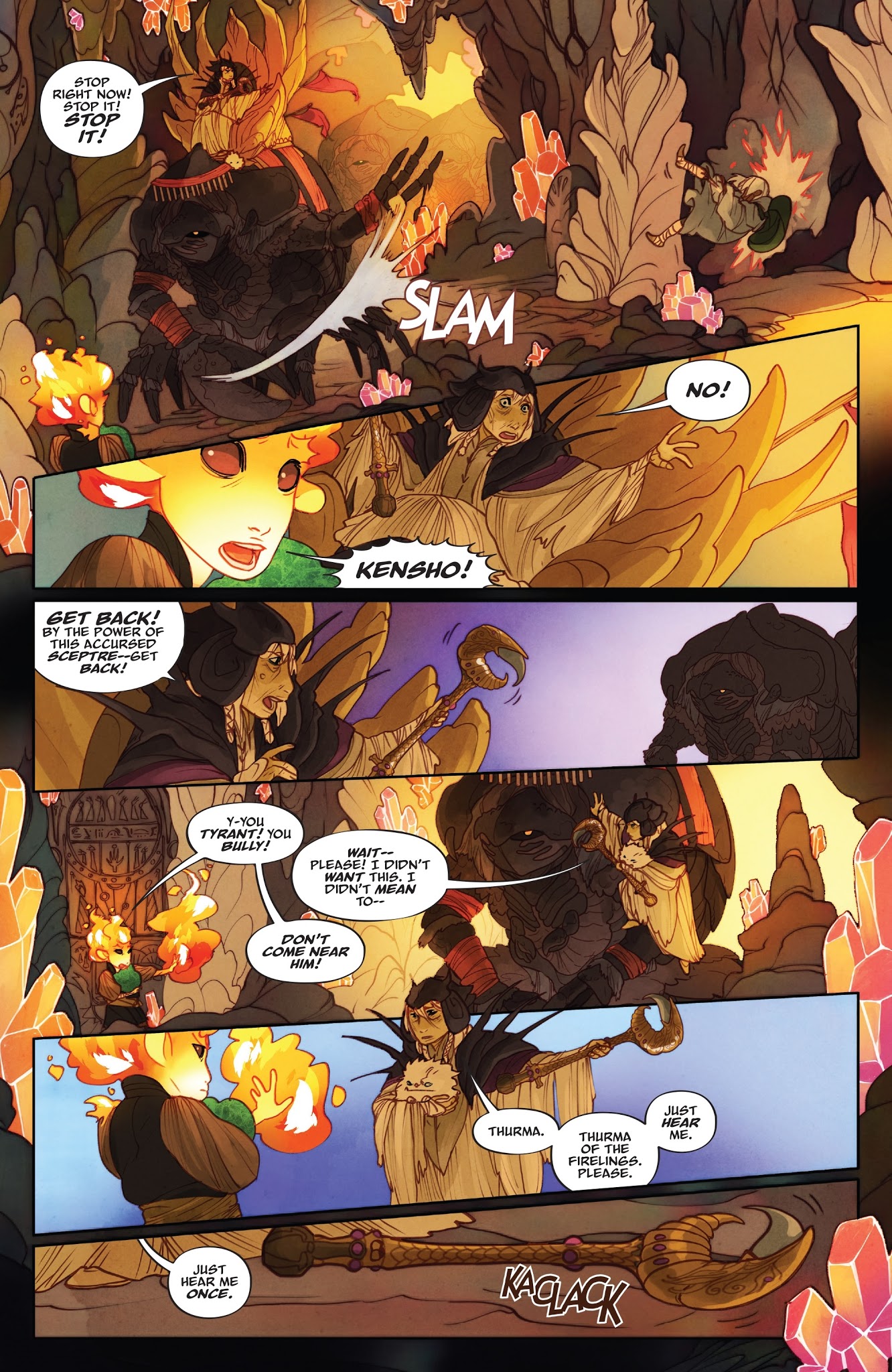 Read online The Power of the Dark Crystal comic -  Issue #8 - 10