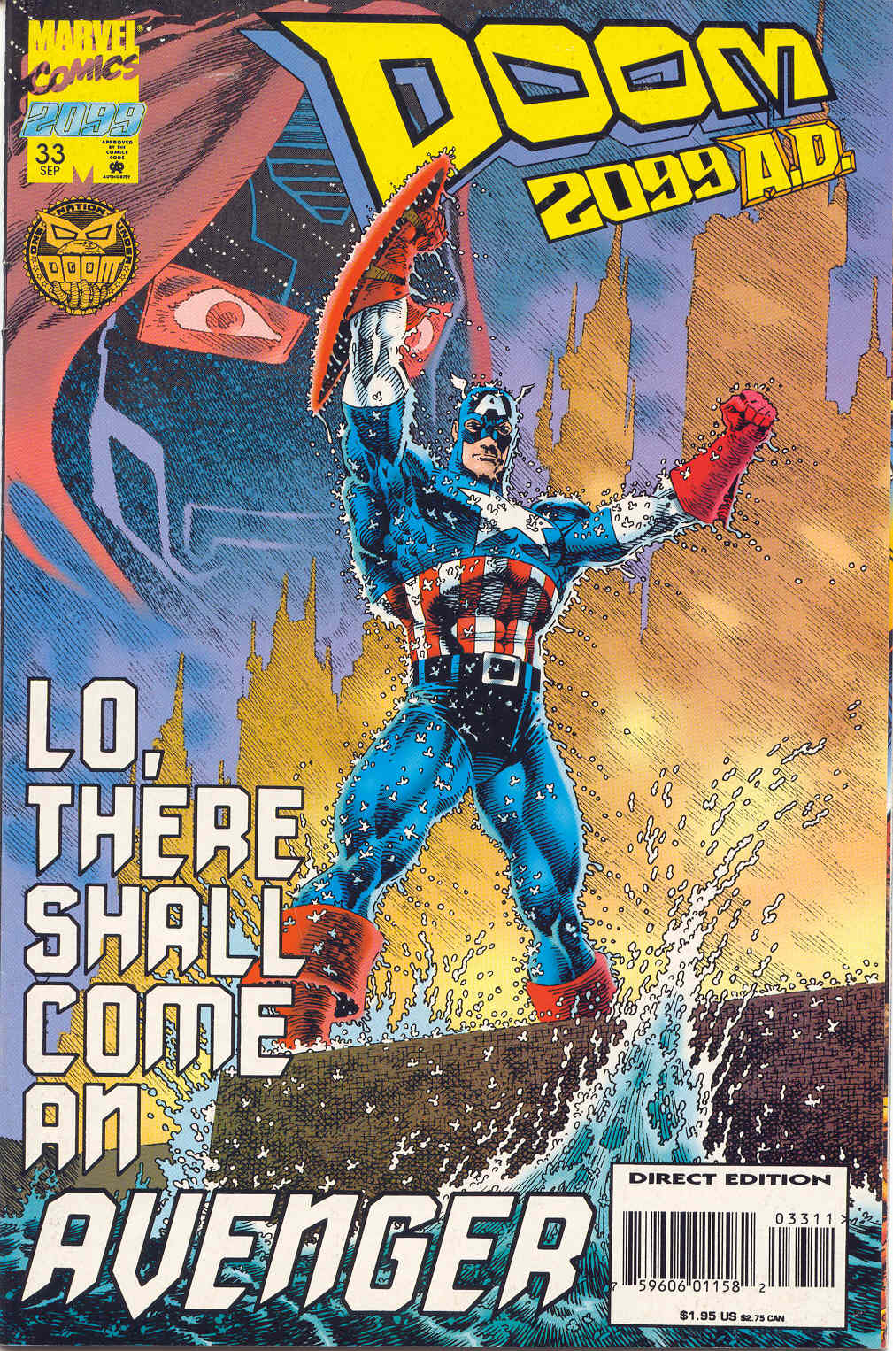 Read online Doom 2099 comic -  Issue #33 - 1