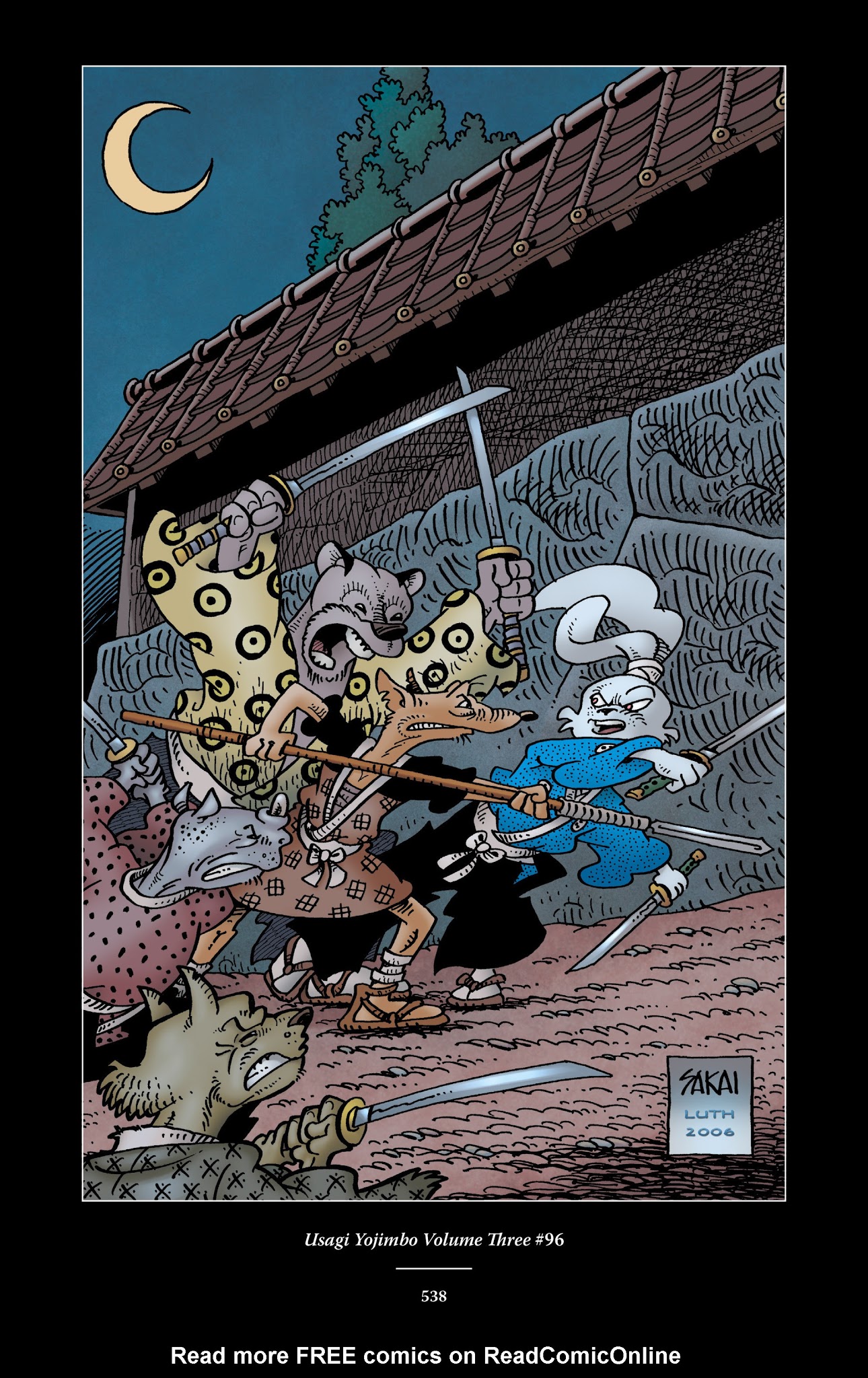 Read online The Usagi Yojimbo Saga comic -  Issue # TPB 6 - 534