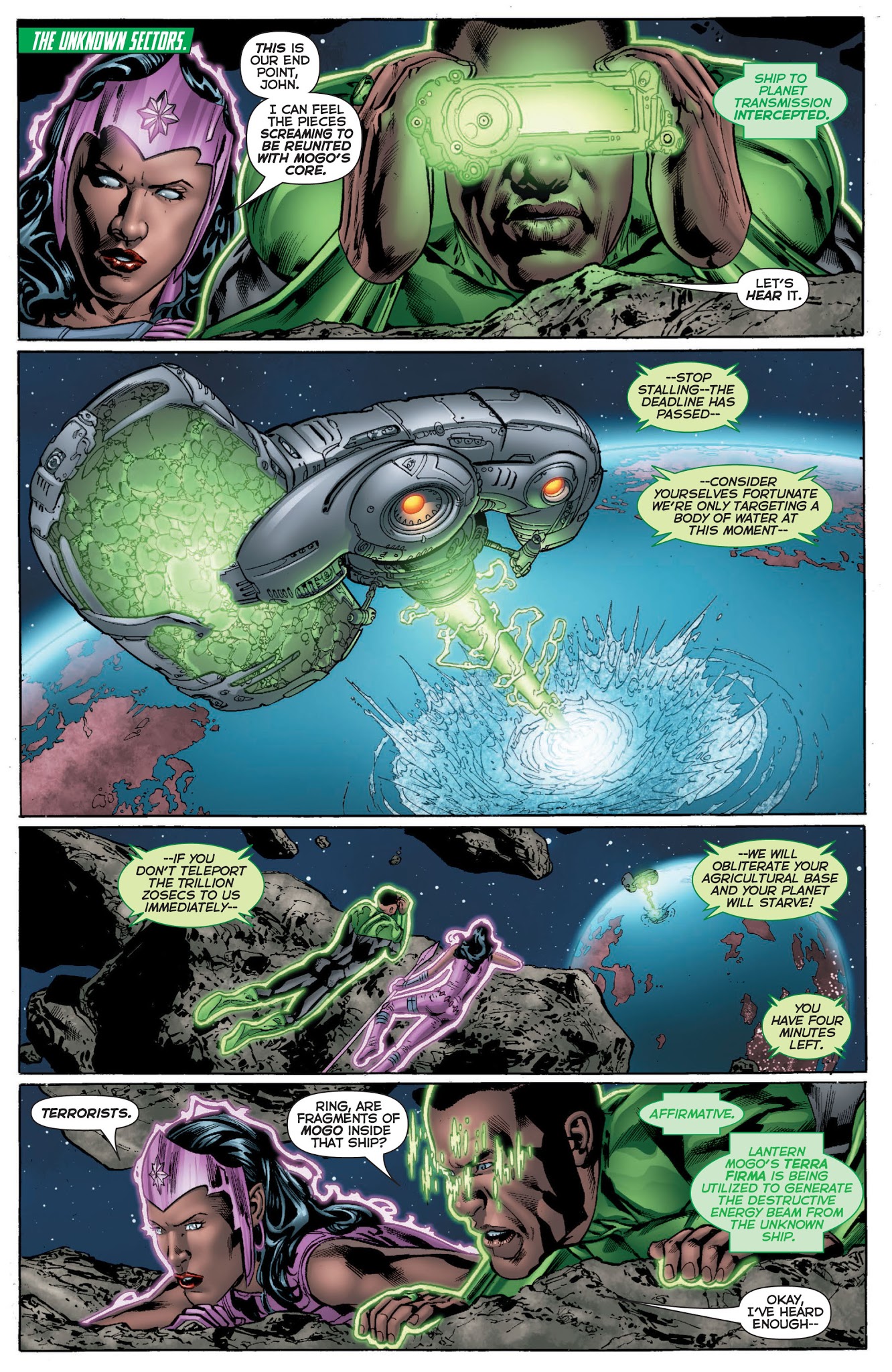 Read online Green Lantern: Rise of the Third Army comic -  Issue # TPB - 349