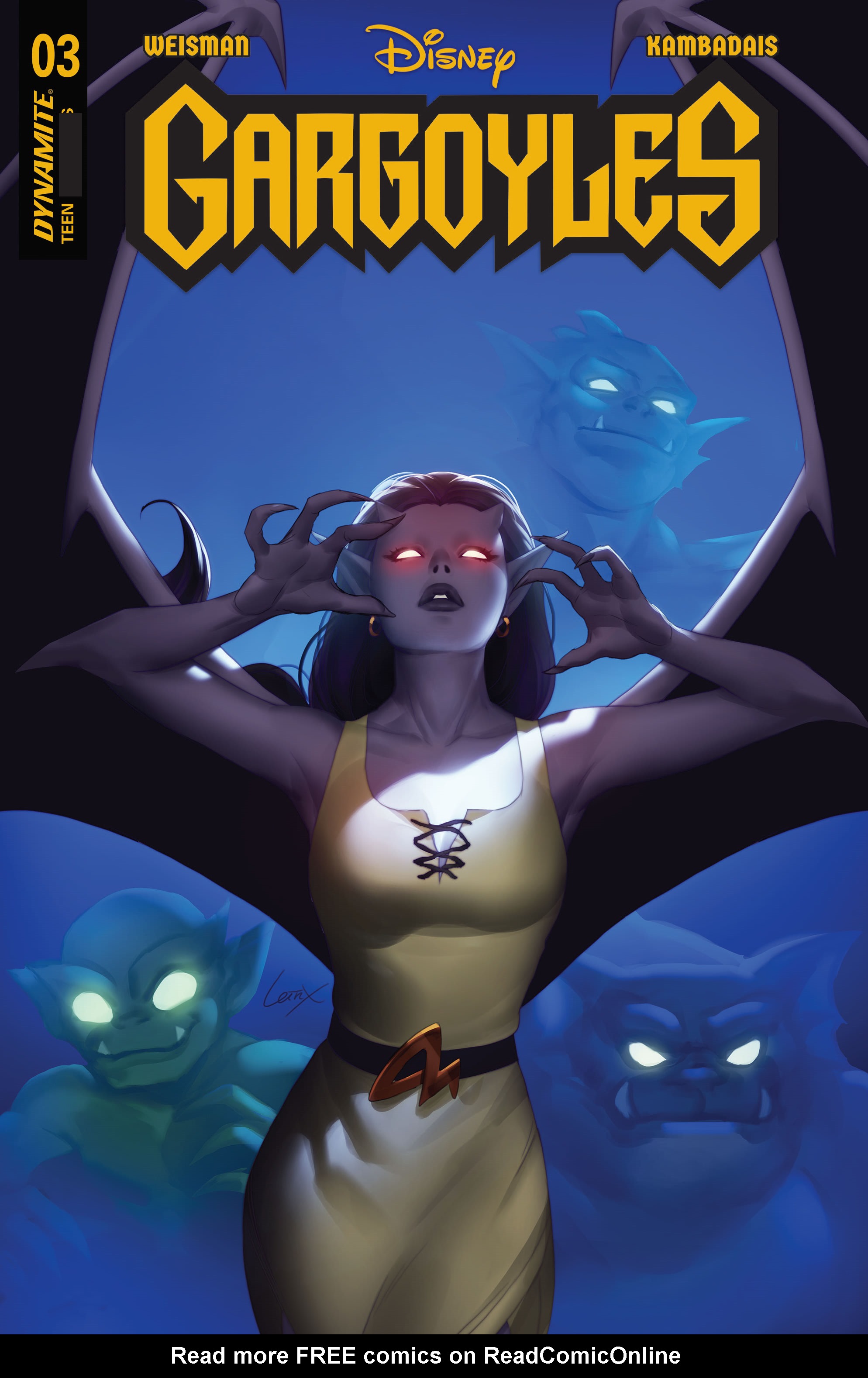 Read online Gargoyles (2022) comic -  Issue #3 - 4