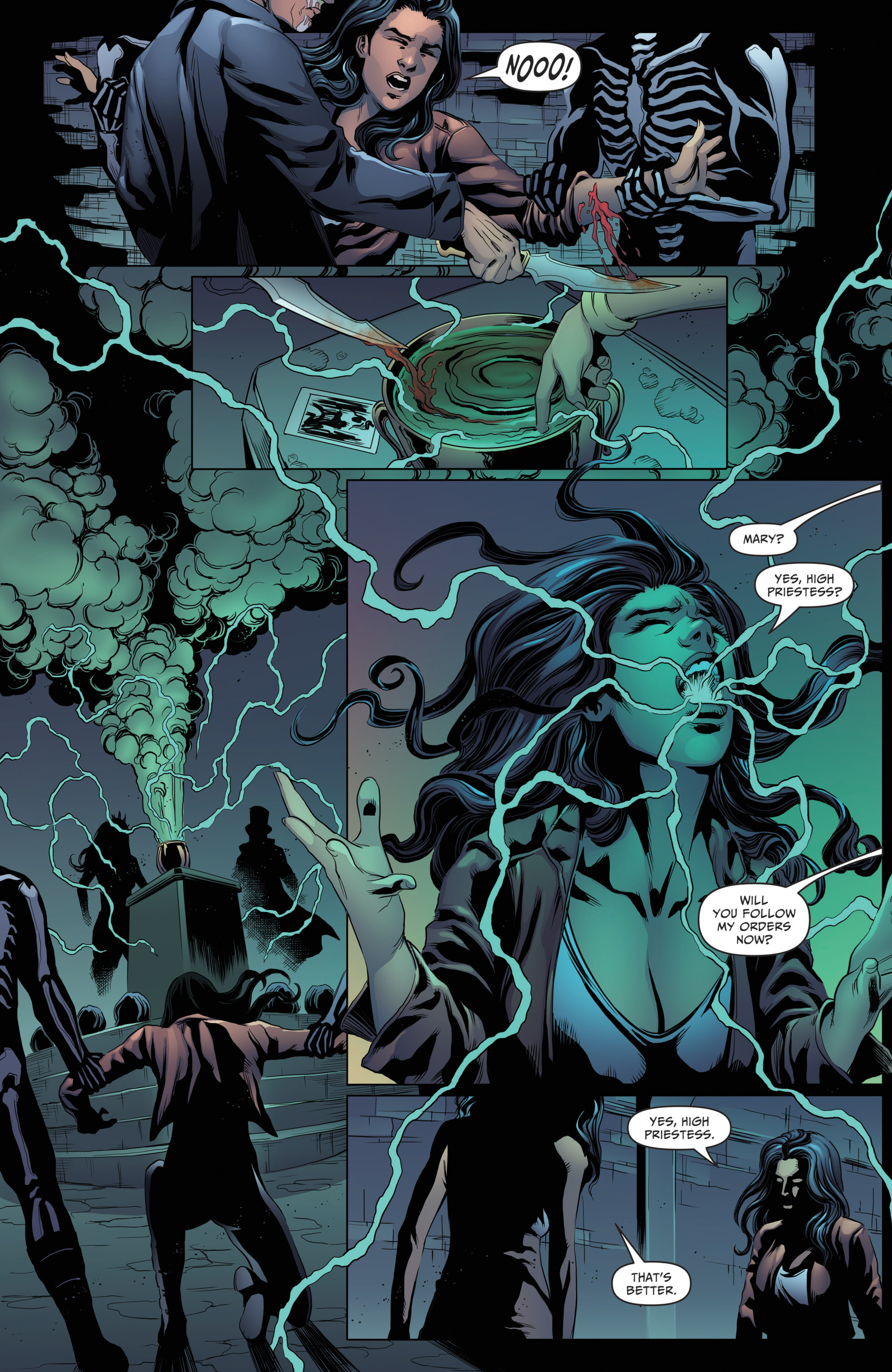Read online Grimm Fairy Tales: Day of the Dead comic -  Issue #5 - 5