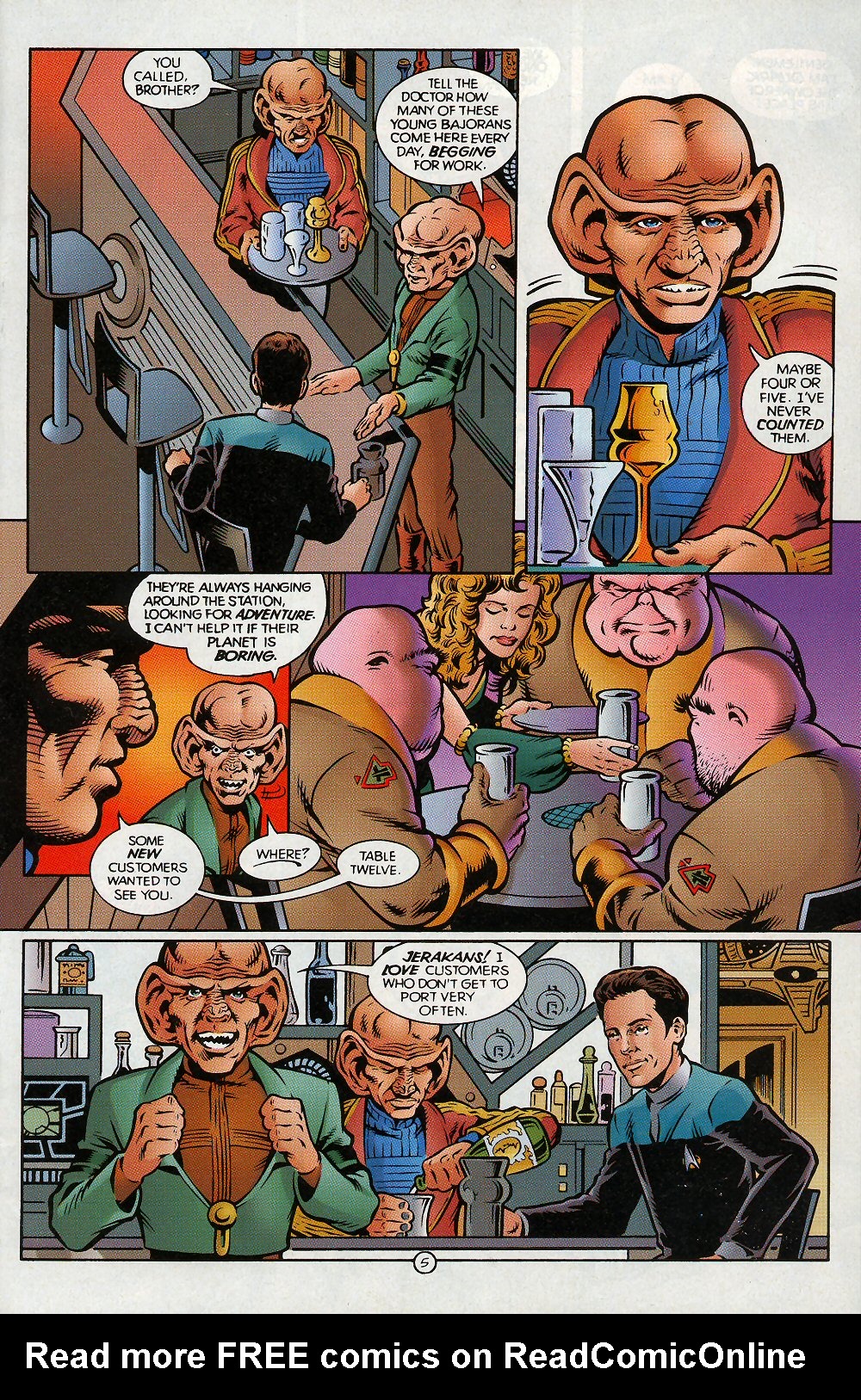 Read online Star Trek: Deep Space Nine (1993) comic -  Issue #16 - 5