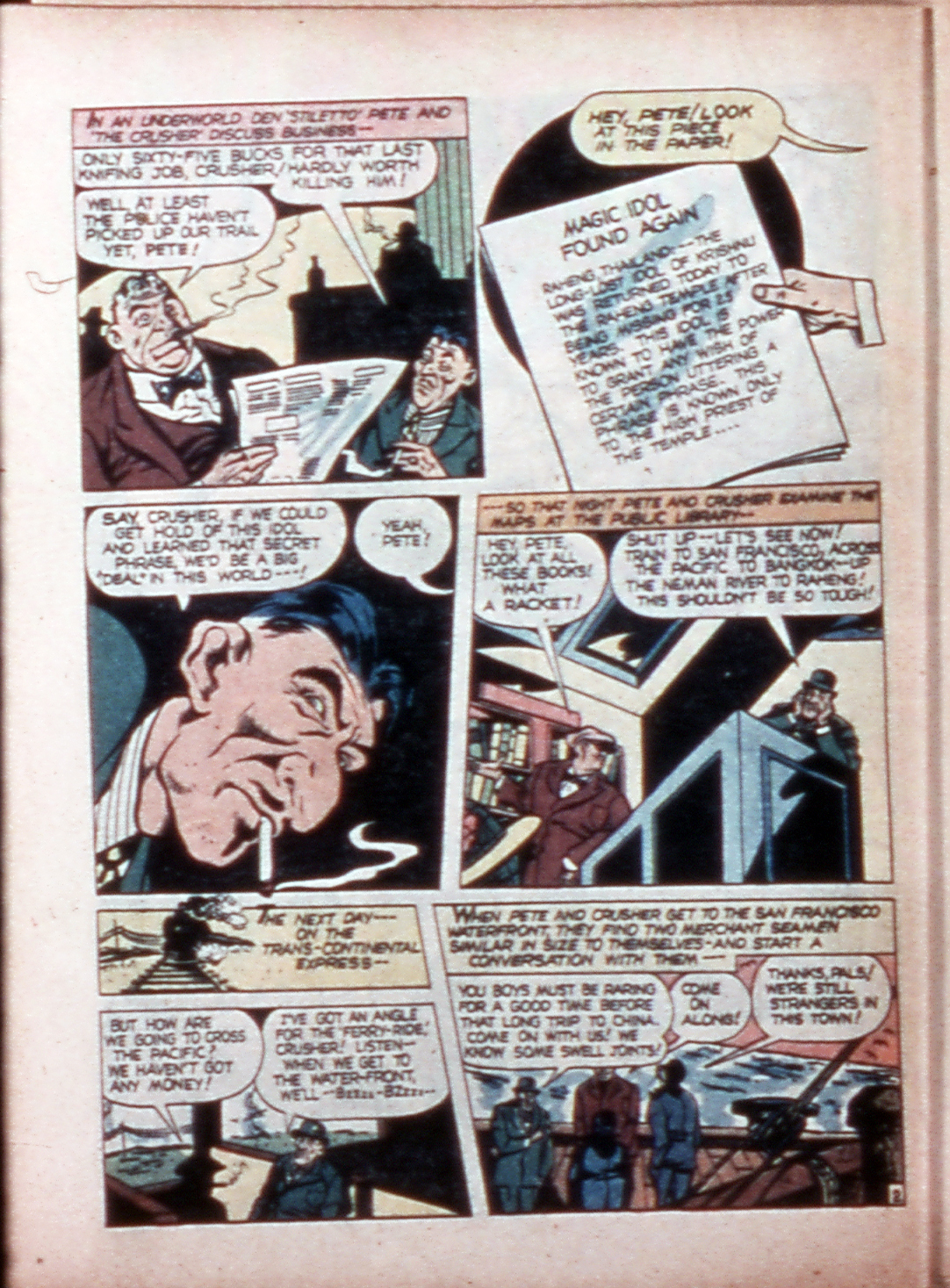 Read online Clue Comics comic -  Issue #11 - 34