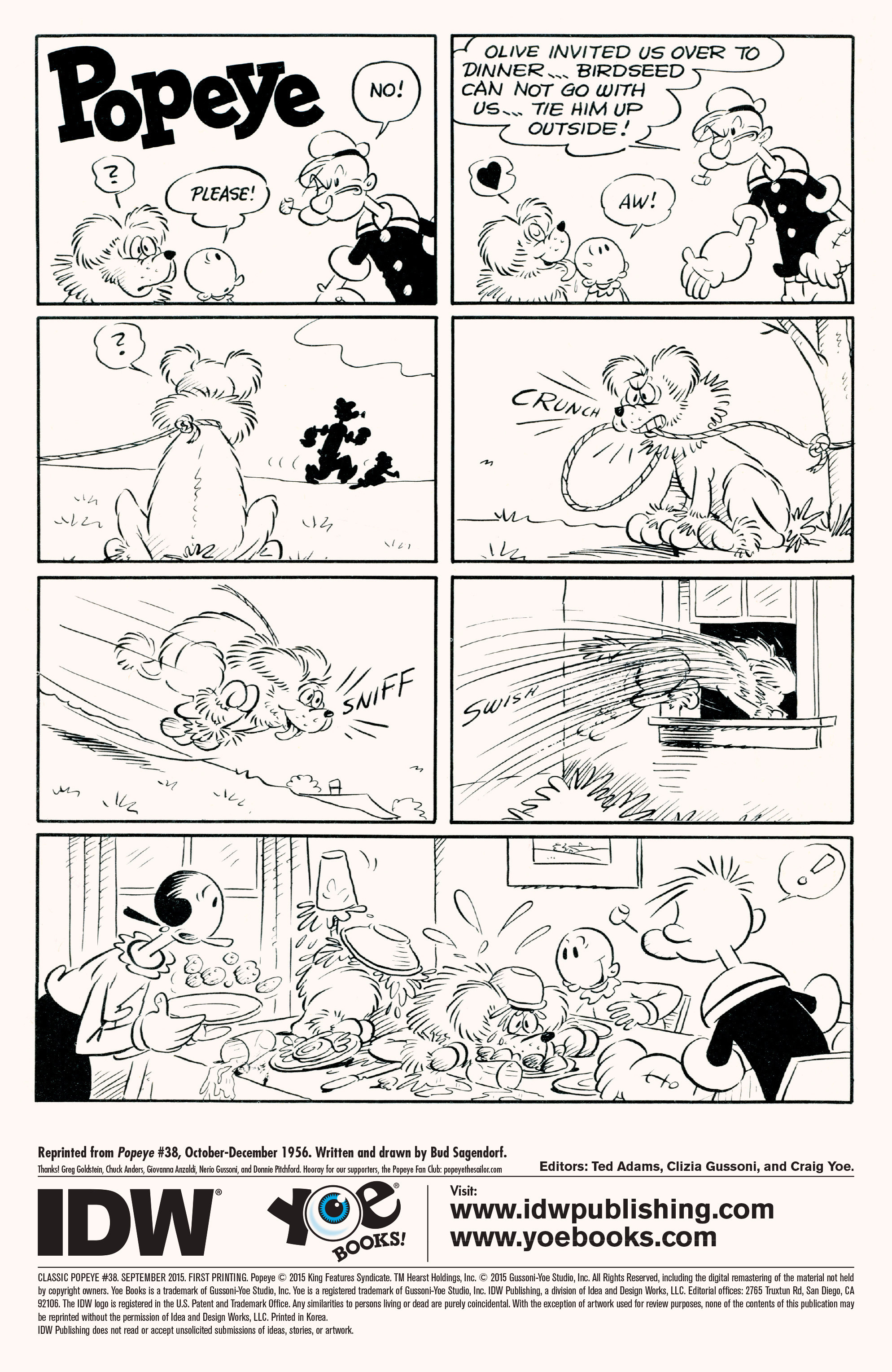 Read online Classic Popeye comic -  Issue #38 - 2
