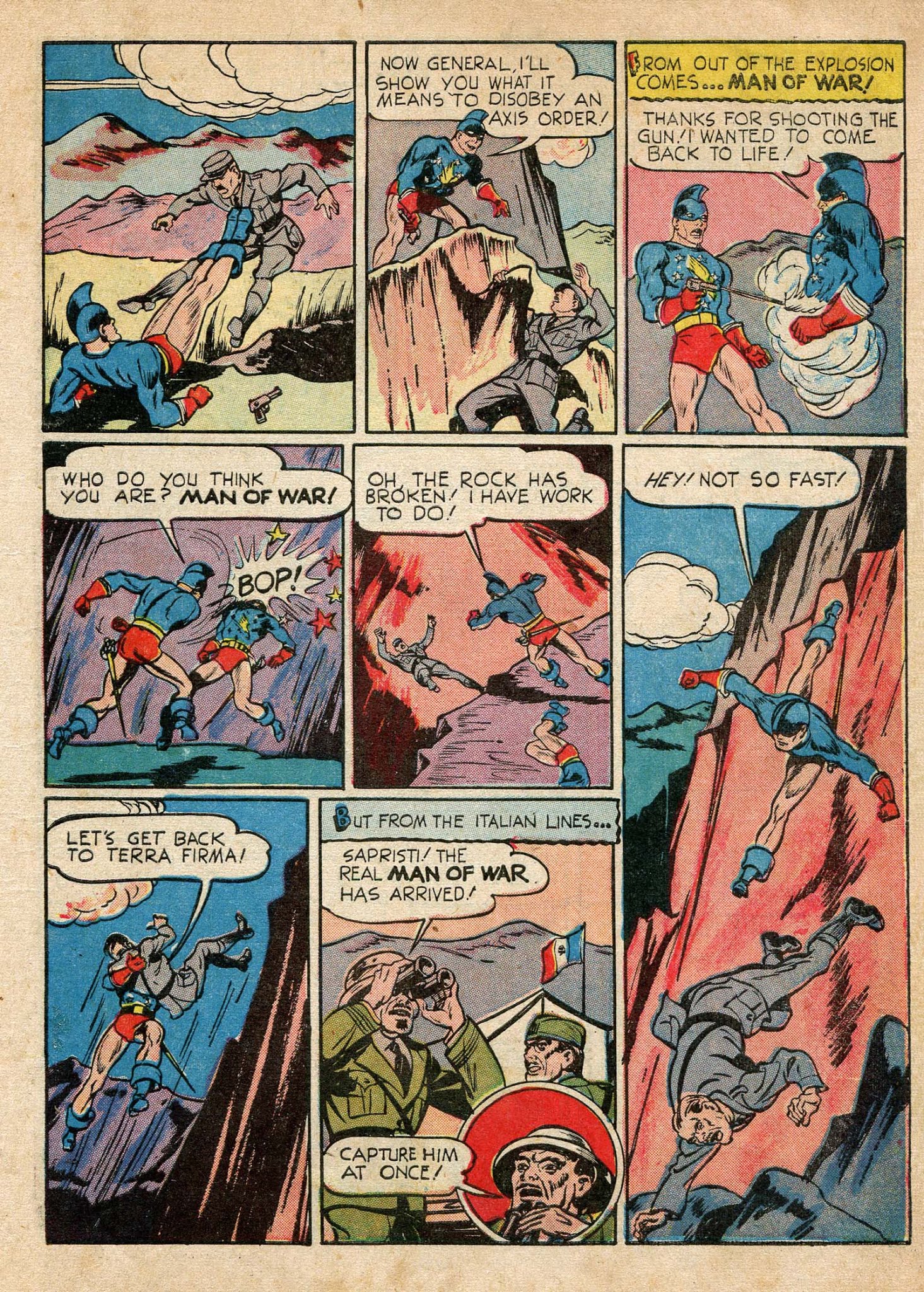 Read online Man of War Comics comic -  Issue #2 - 4