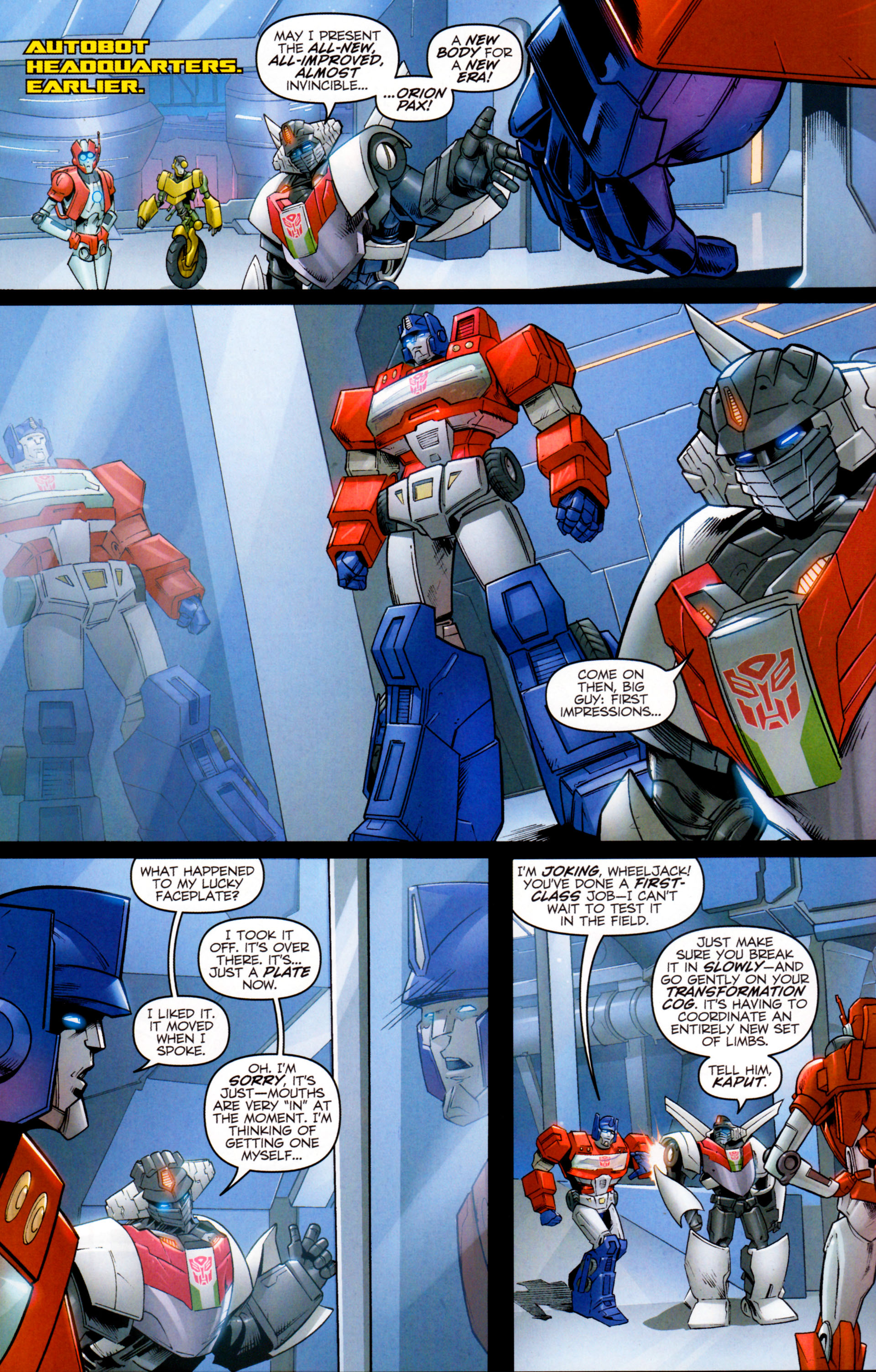 Read online The Transformers Spotlight: Orion Pax comic -  Issue # Full - 5